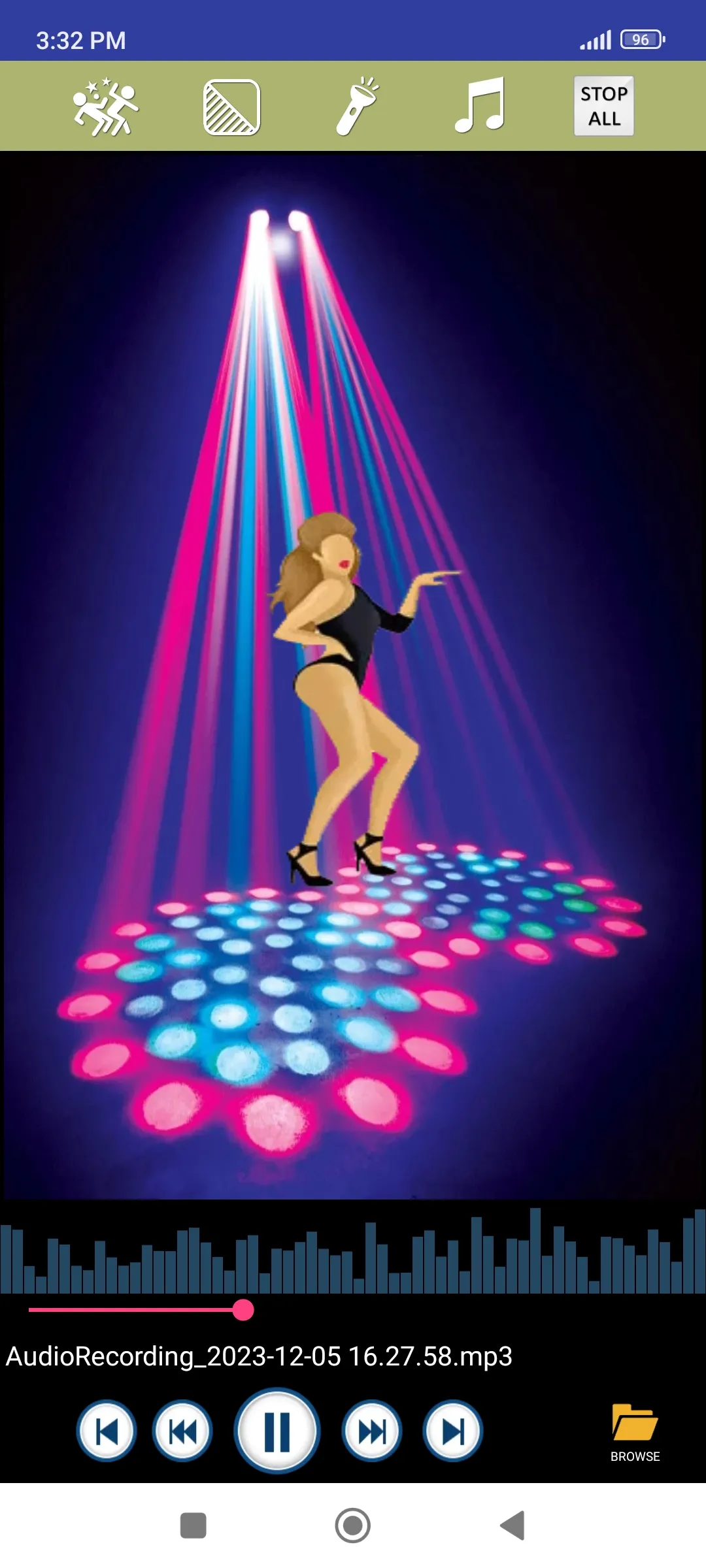 Party Dance Lights Music Flash | Indus Appstore | Screenshot