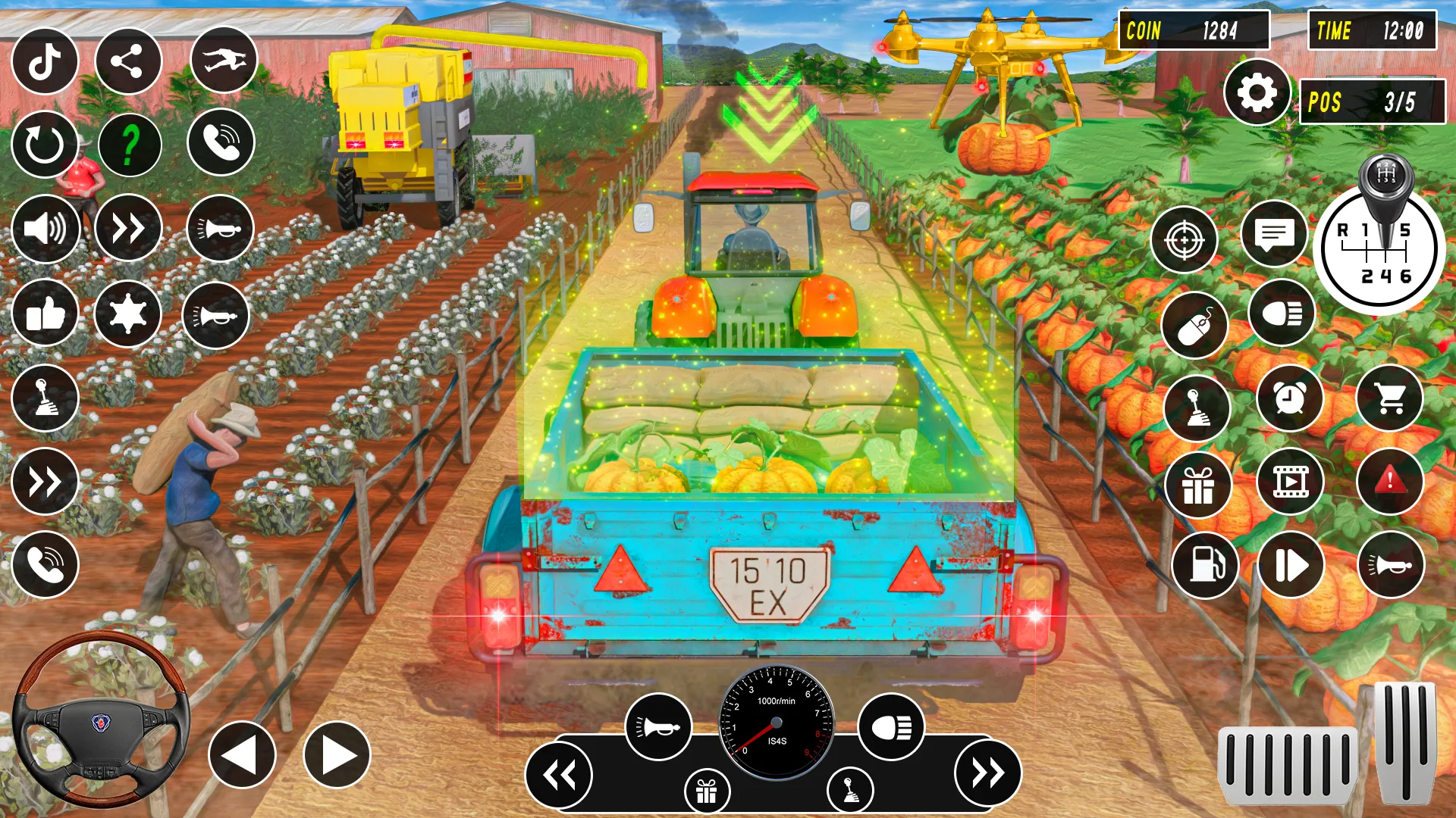 Tractor Games Farming Game | Indus Appstore | Screenshot