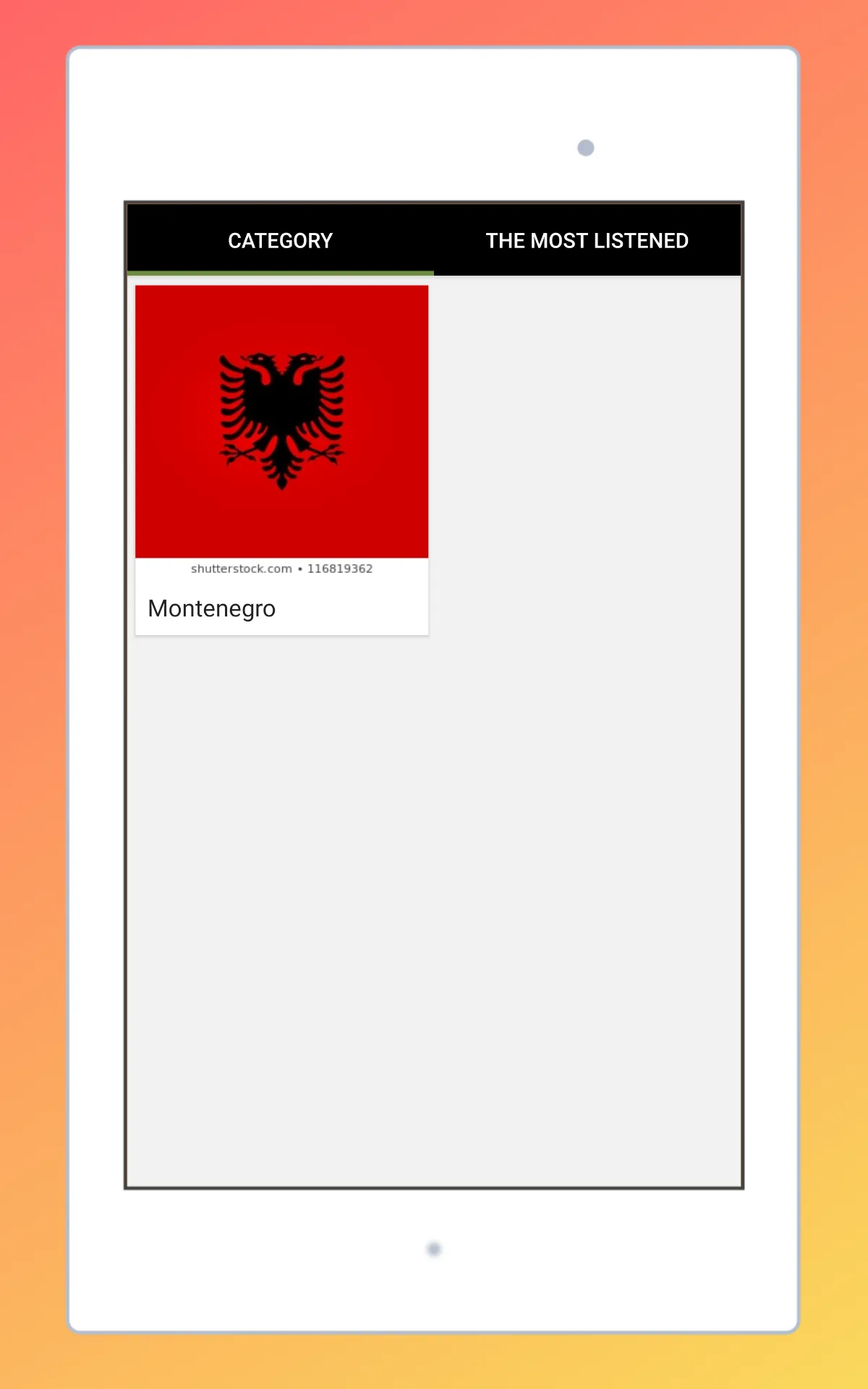 Radio Montenegro: Radio Online | Indus Appstore | Screenshot