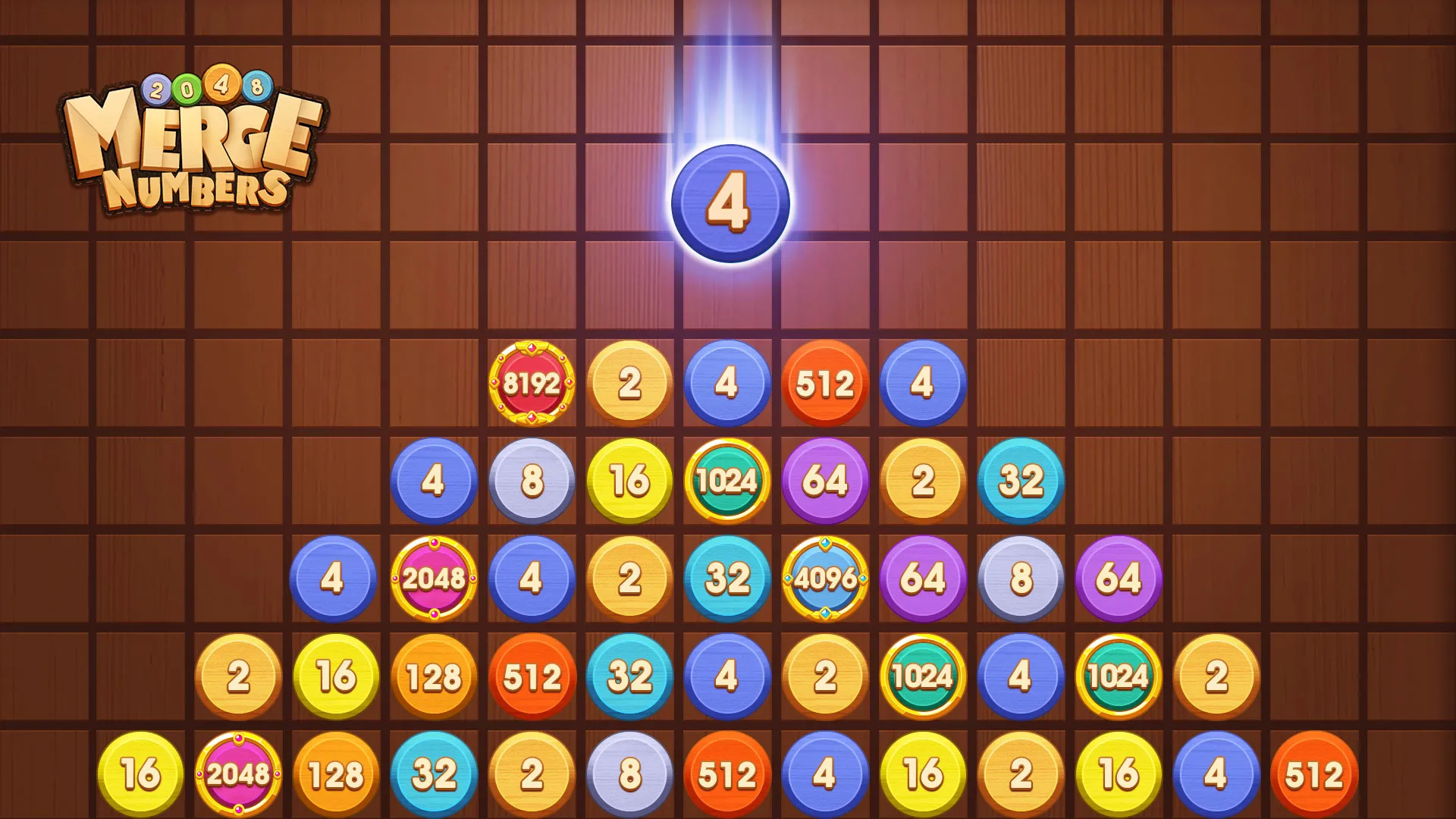 Merge Numbers – 2048 Puzzle | Indus Appstore | Screenshot