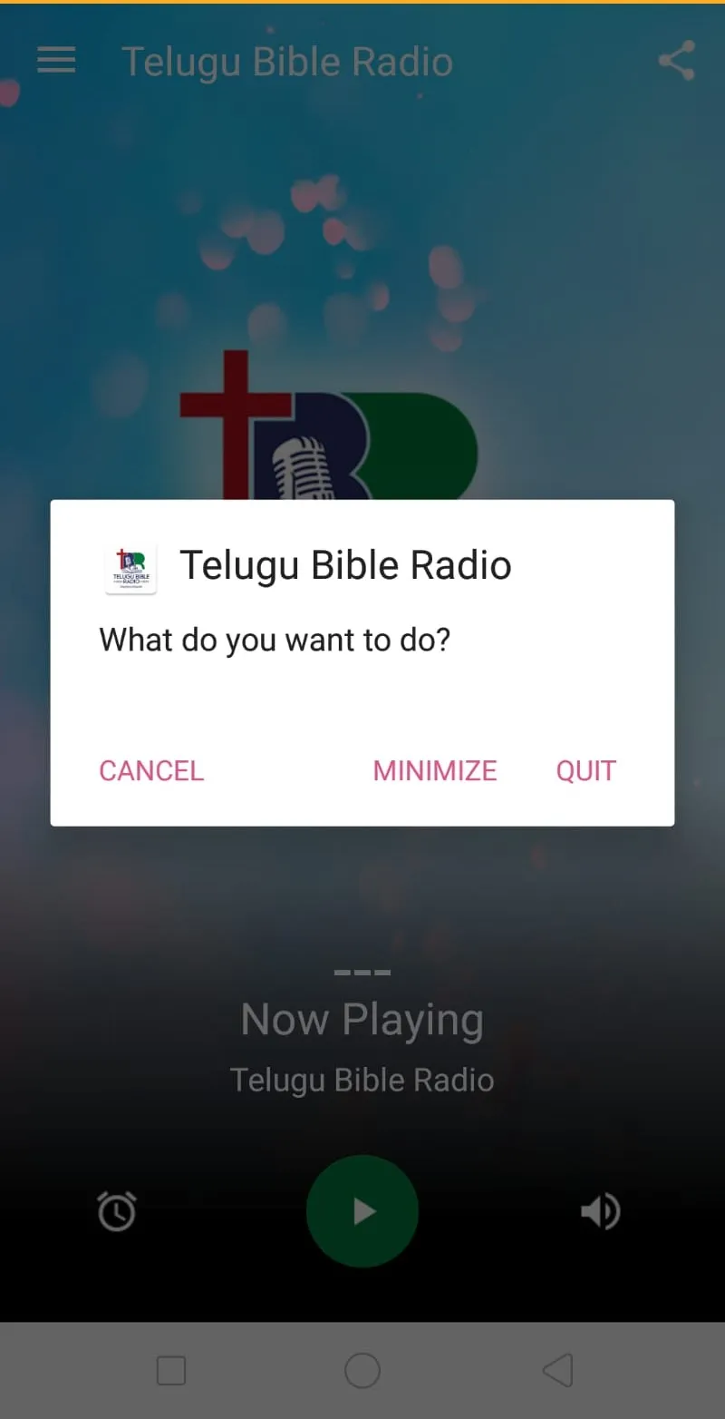 TELUGU BIBLE RADIO | Indus Appstore | Screenshot