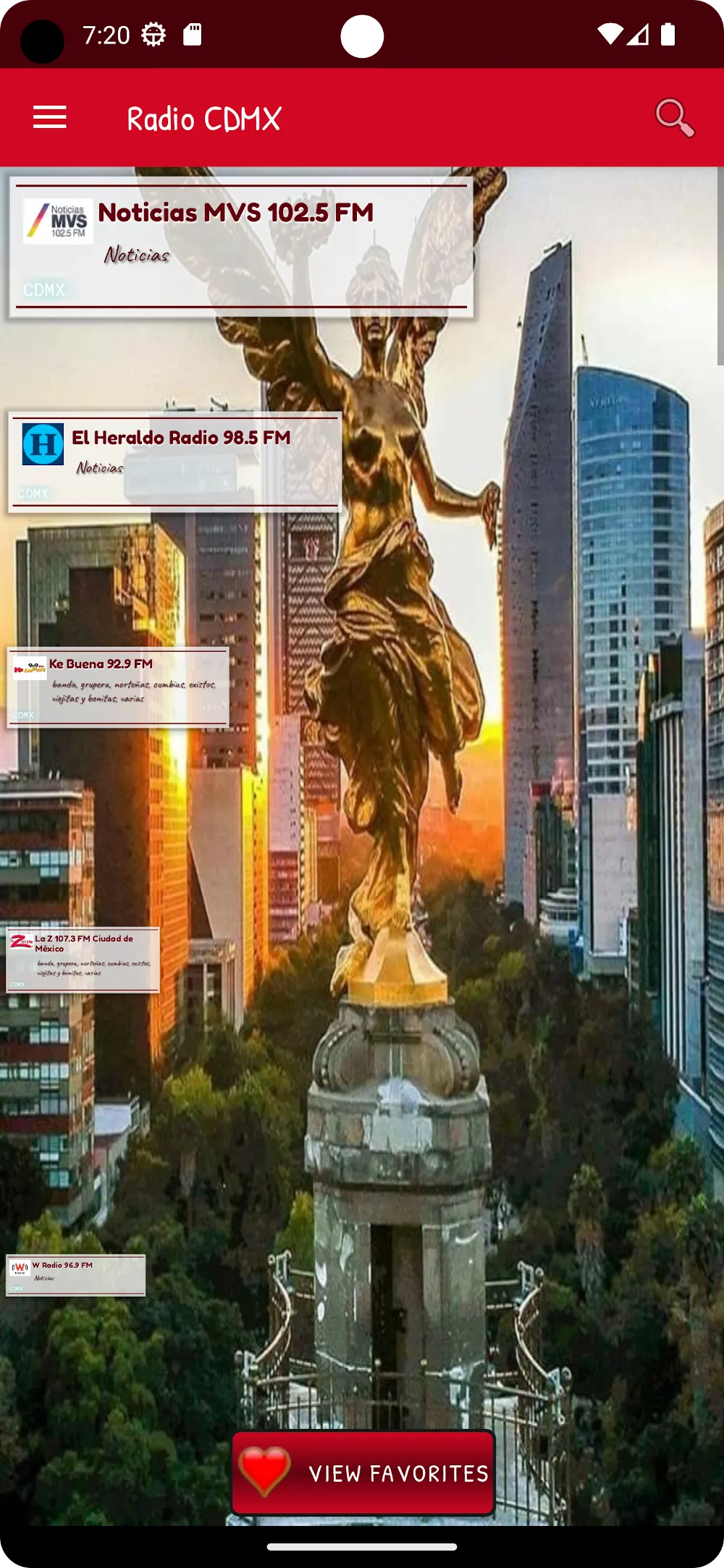 Radio of México City CDMX | Indus Appstore | Screenshot