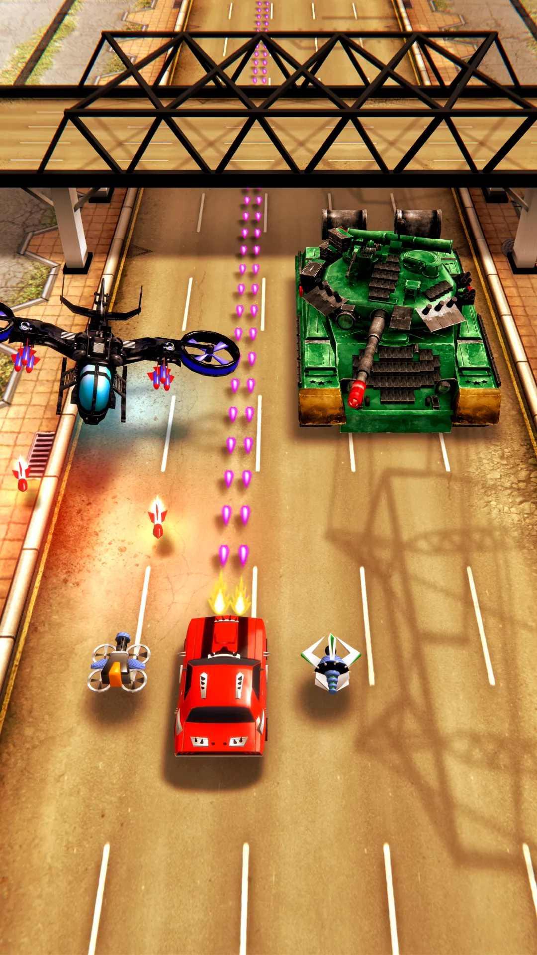 Chaos Road: Combat Car Racing | Indus Appstore | Screenshot