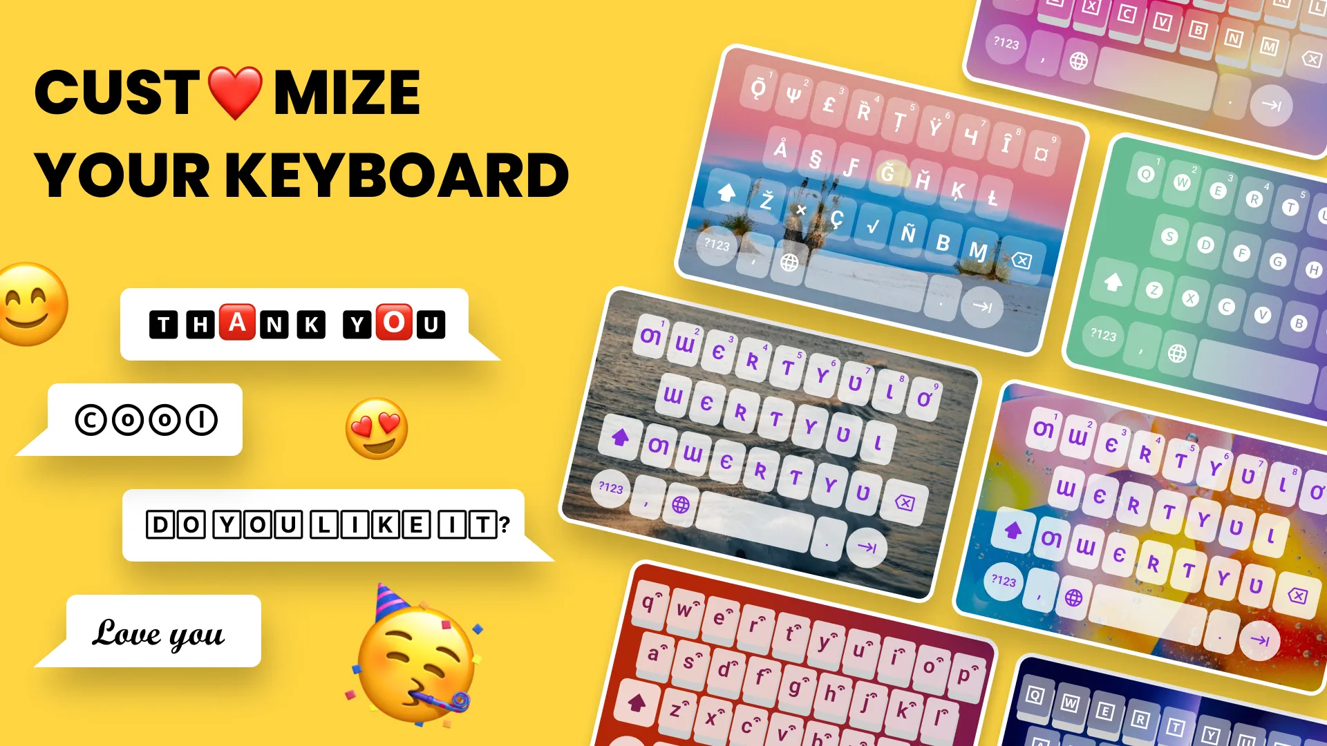 Fonts Keyboard - Fonts & Emoji | Indus Appstore | Screenshot