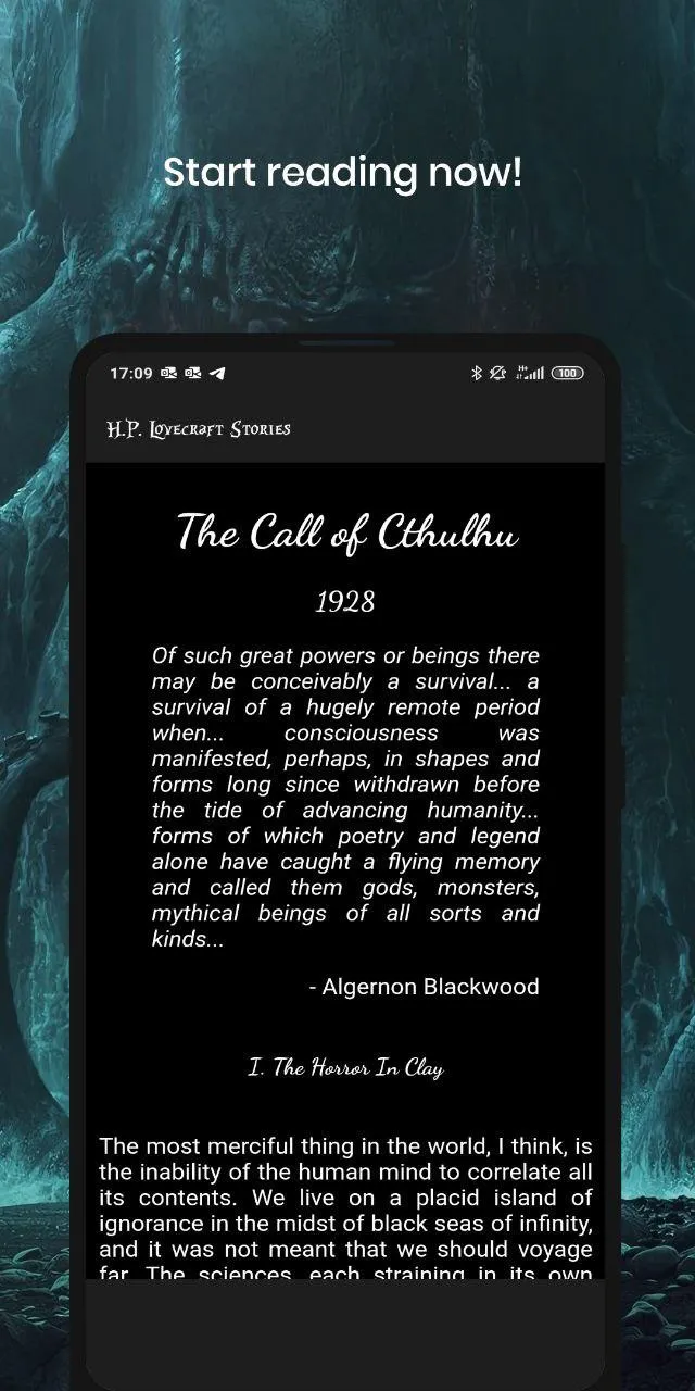 H.P. Lovecraft Stories | Indus Appstore | Screenshot