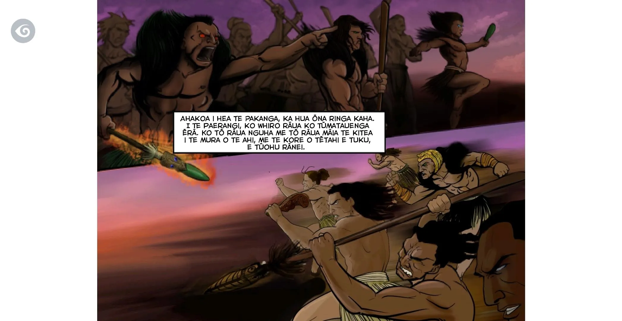 Ngā Atua Māori-Book Three:Te P | Indus Appstore | Screenshot