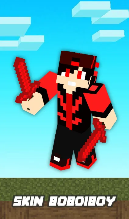 Skin Boboiboy for Minecraft | Indus Appstore | Screenshot