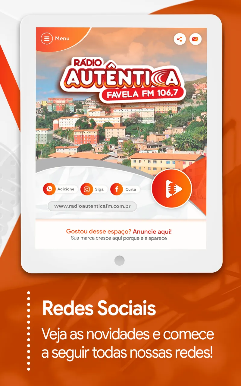 Rádio Favela Autêntica FM | Indus Appstore | Screenshot