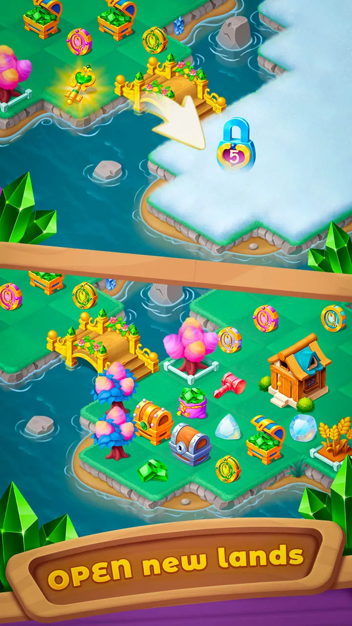 Emerald Merge | Indus Appstore | Screenshot