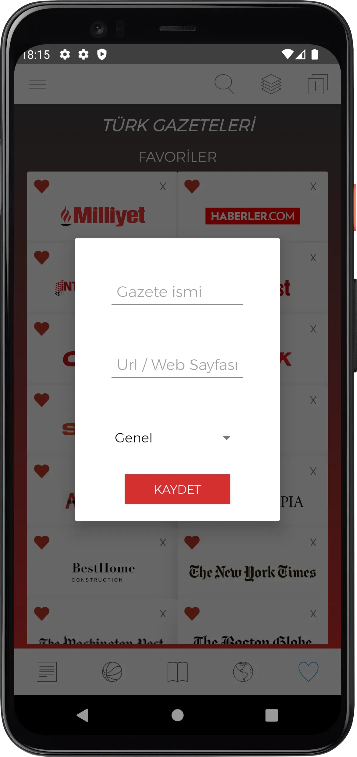 Türkiye Gazeteleri | Indus Appstore | Screenshot