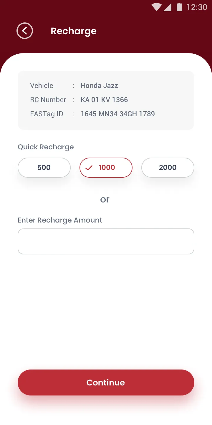 IDFC FIRST Bank FASTag | Indus Appstore | Screenshot