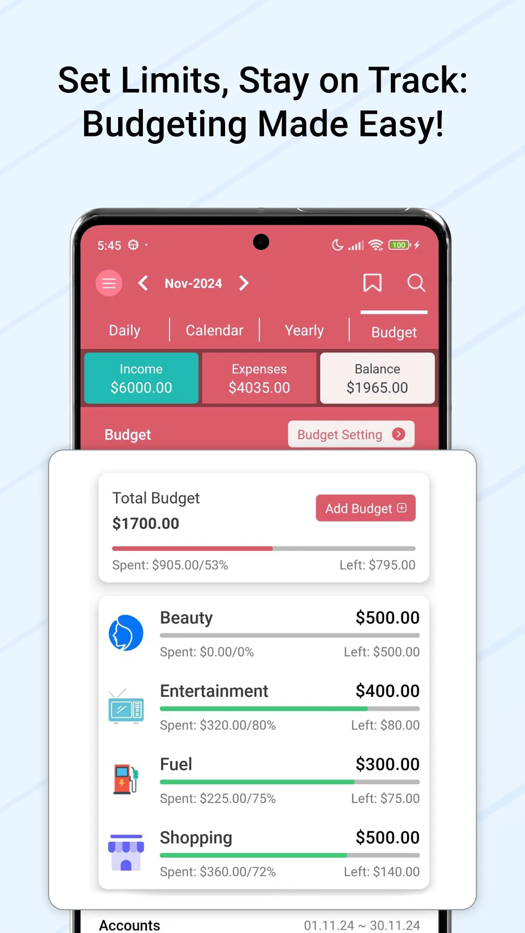 Wallet: Income Expense Tracker | Indus Appstore | Screenshot