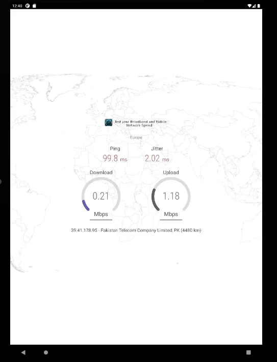 Internet Speed Test | Indus Appstore | Screenshot