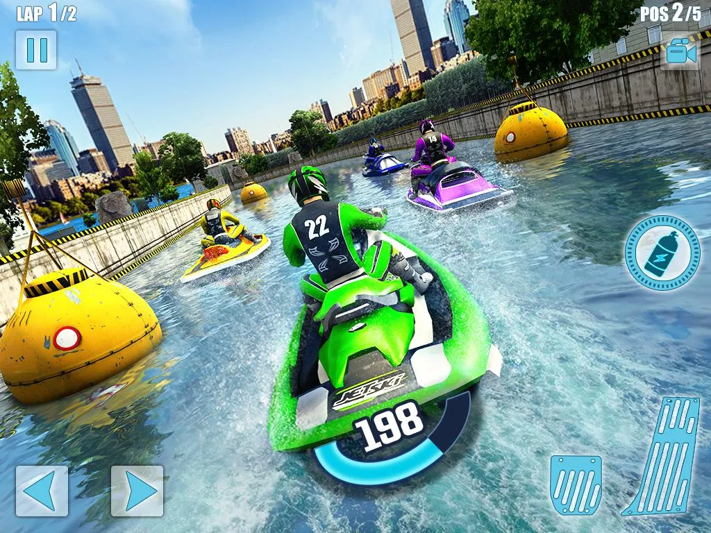 Water Jet Ski Boat Racing 3D | Indus Appstore | Screenshot