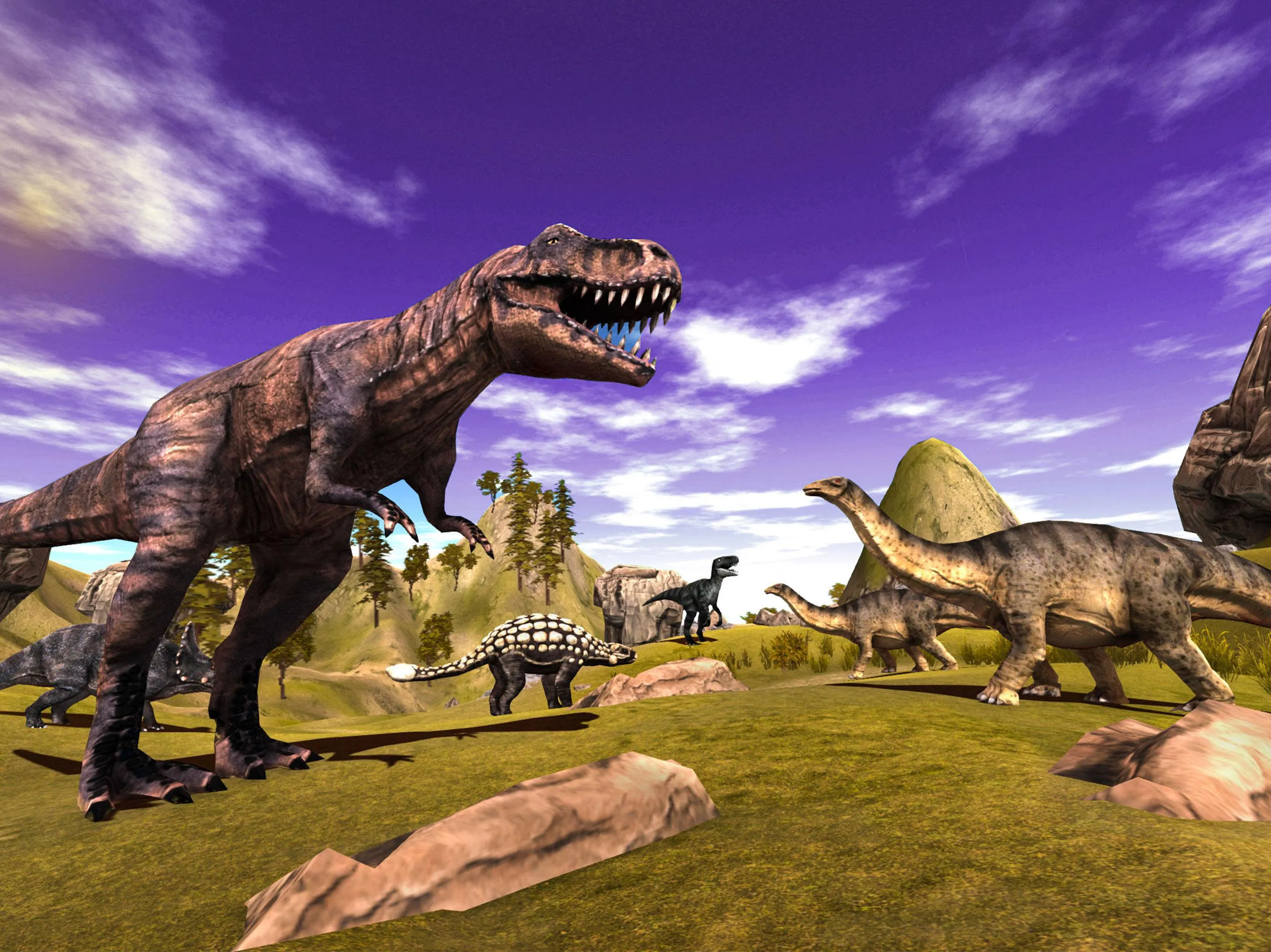 Jungle Dinosaur Simulator | Indus Appstore | Screenshot