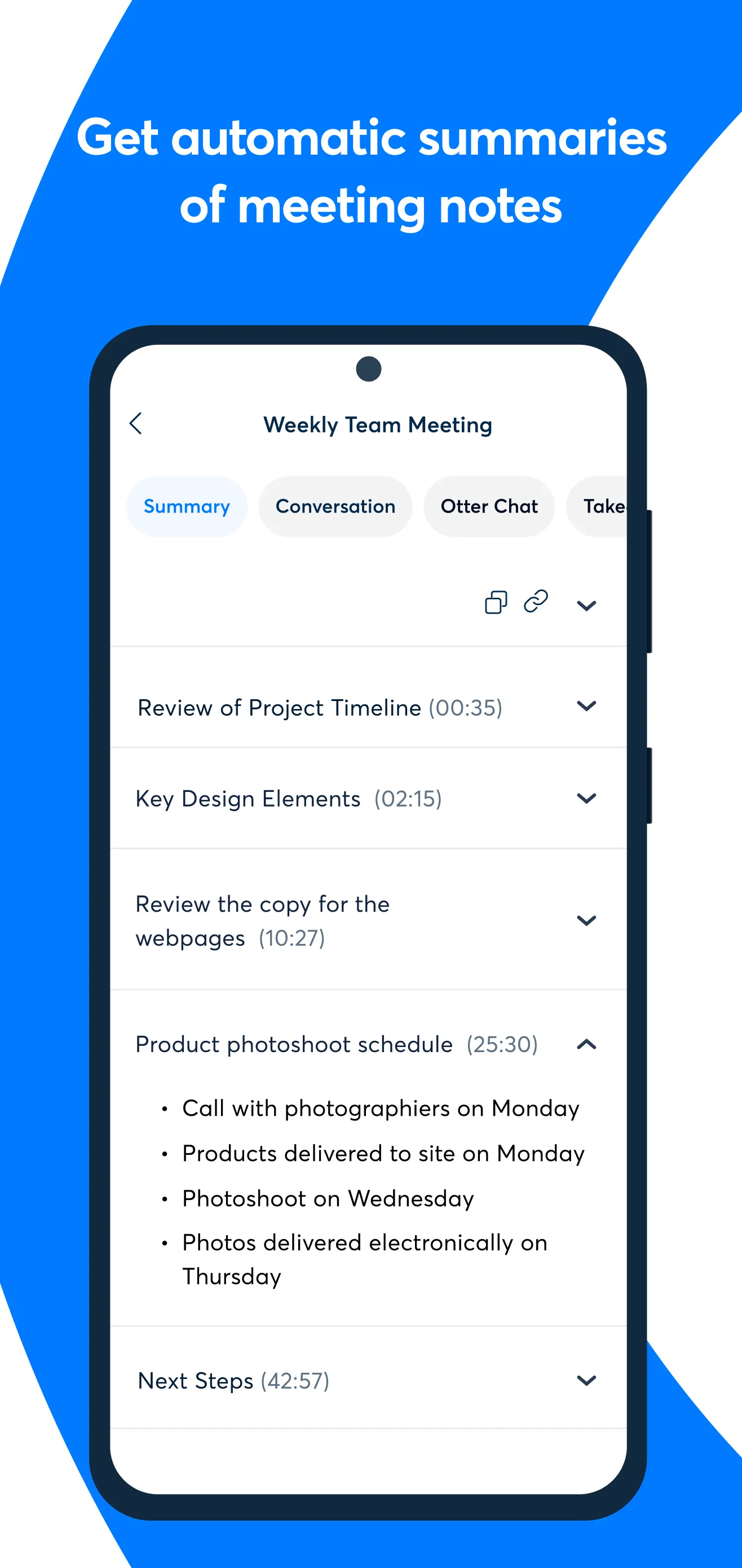 OtterAI Transcribe Voice Notes | Indus Appstore | Screenshot