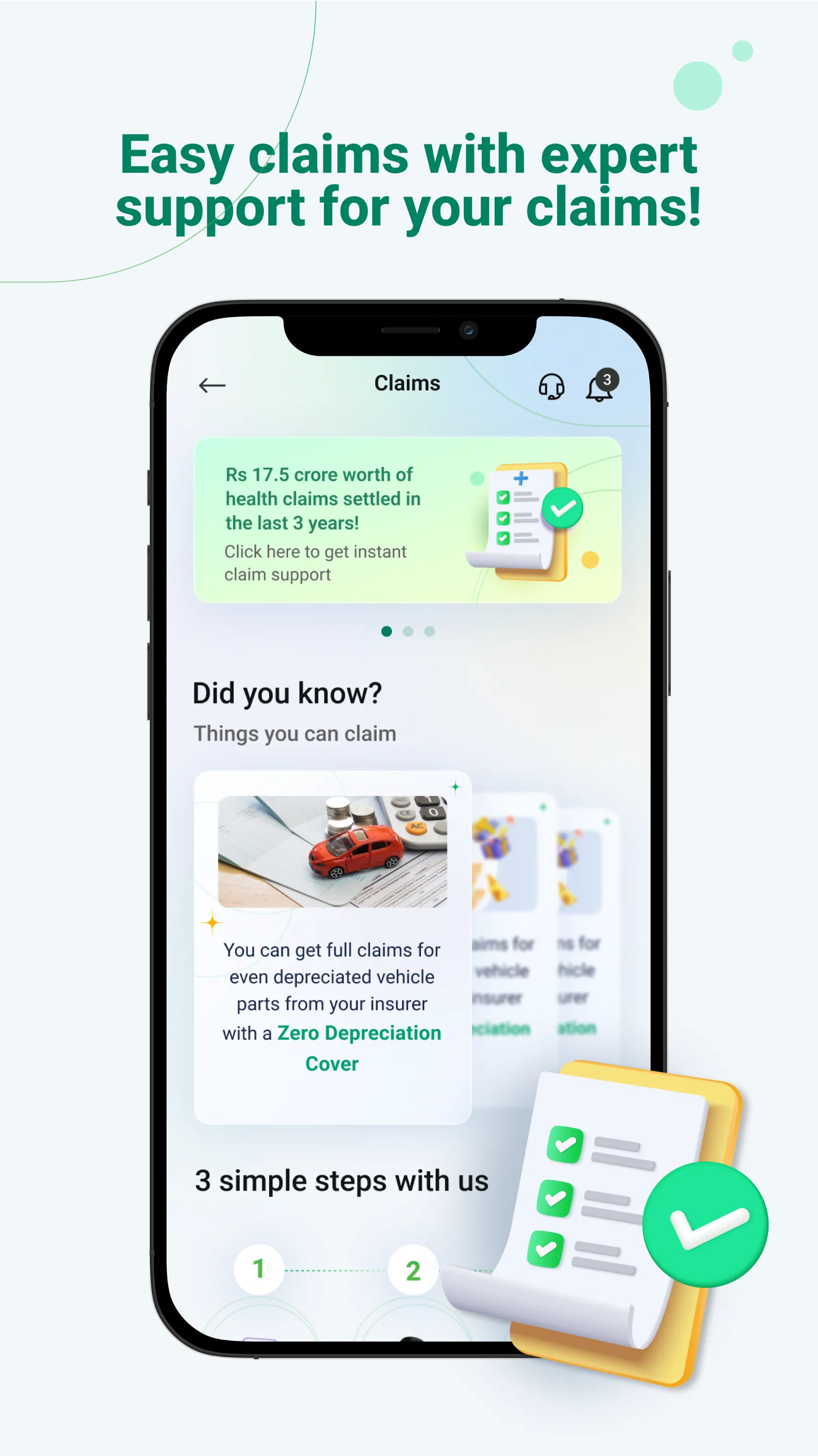 Turtlemint -Insurance & Claims | Indus Appstore | Screenshot