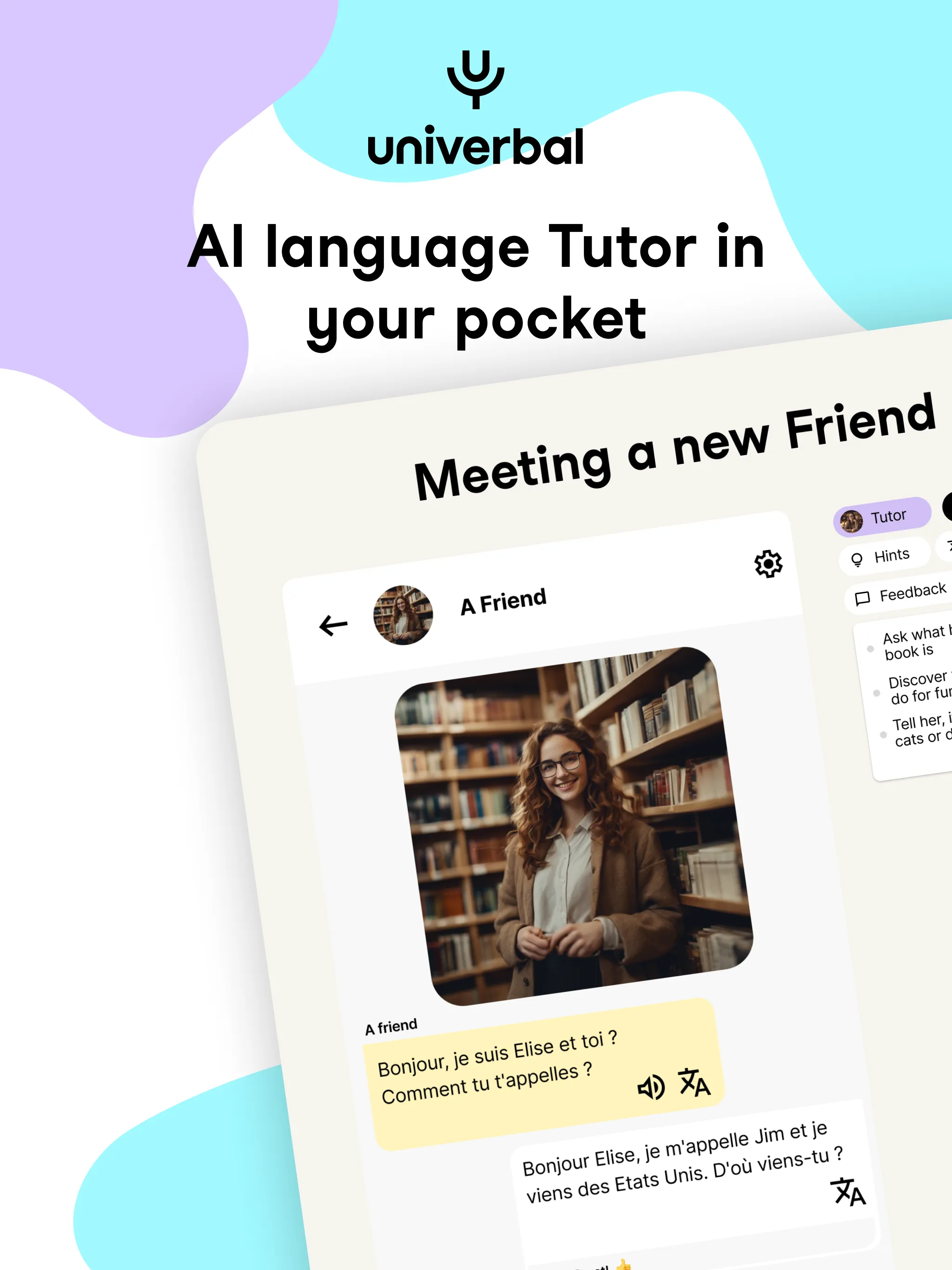 Univerbal - AI Language tutor | Indus Appstore | Screenshot