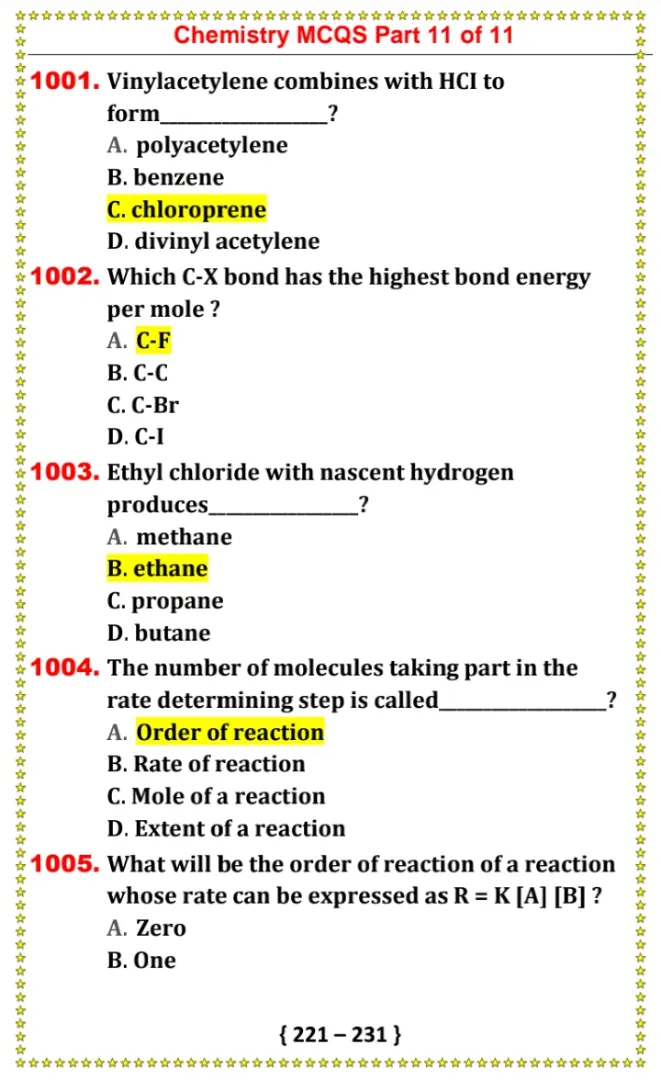 Chemistry MCQs offline | Indus Appstore | Screenshot