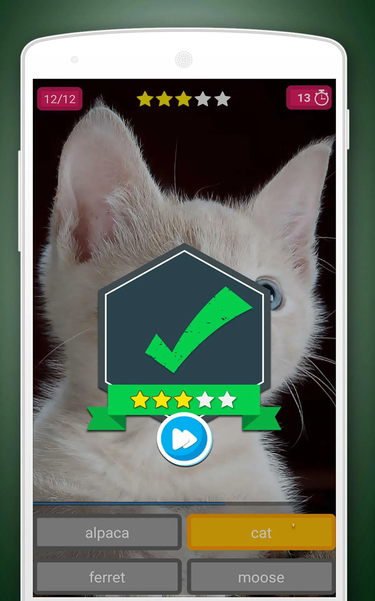 Scratch Game: Animals Quiz | Indus Appstore | Screenshot