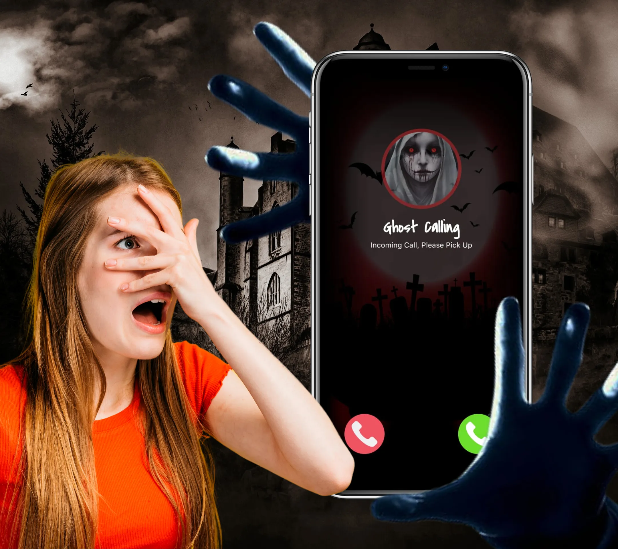 Ghost Video: Scary Prank Calls | Indus Appstore | Screenshot