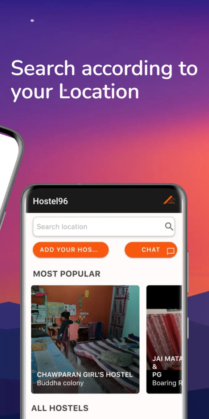 Hostel96 - hostel, pg & more | Indus Appstore | Screenshot