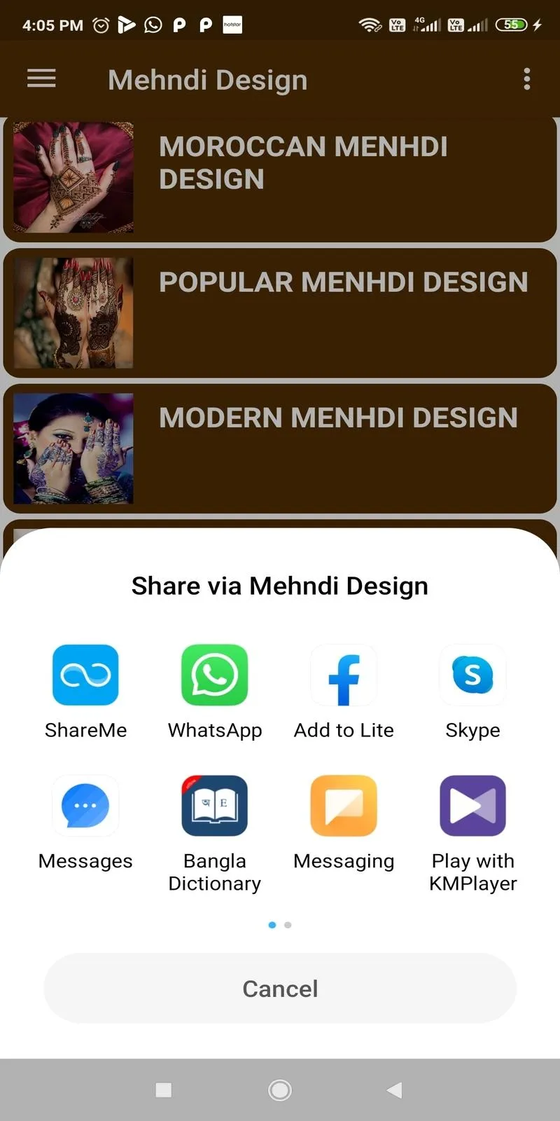 Mehndi Designs (offline) | Indus Appstore | Screenshot