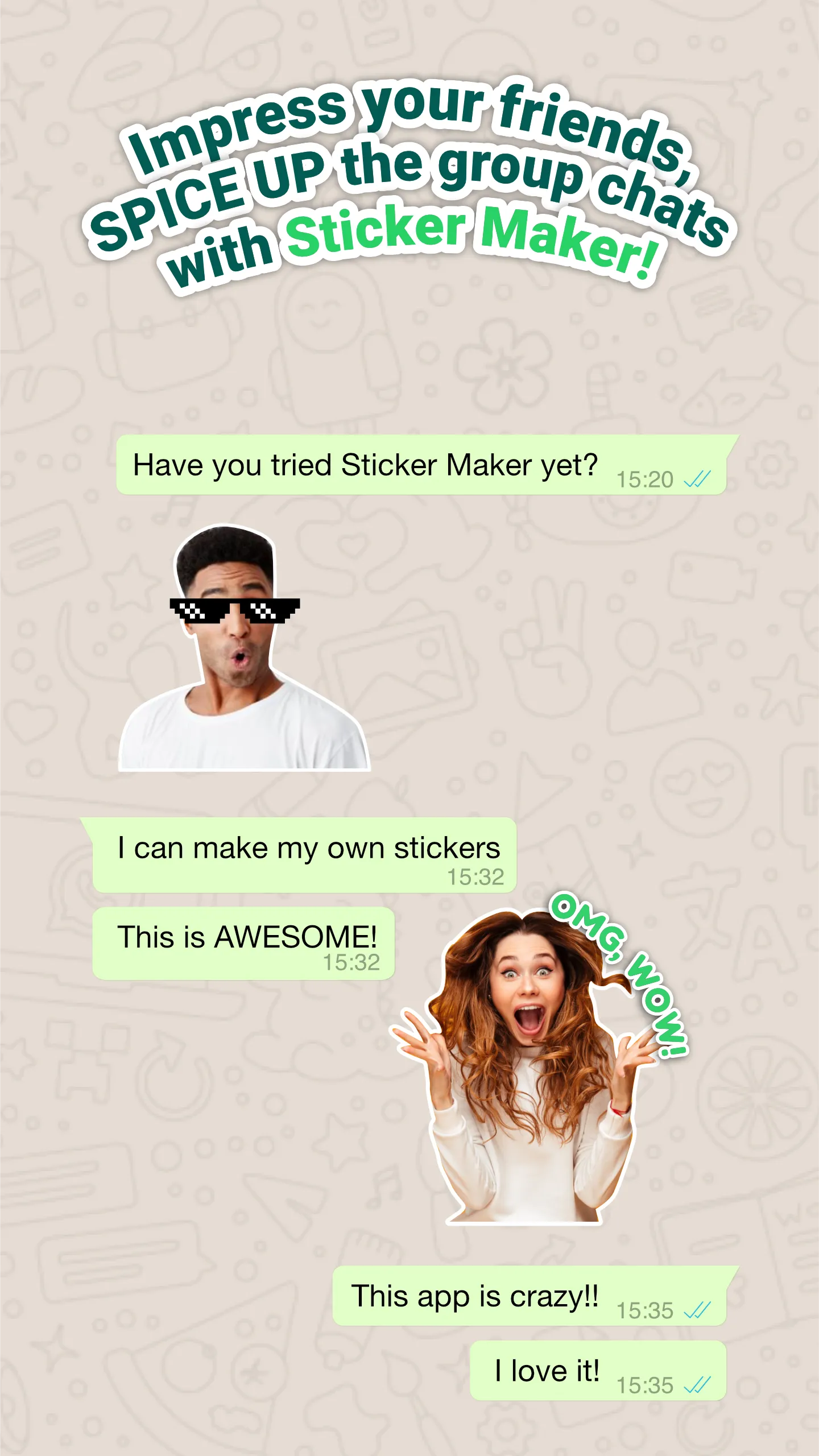 Sticker maker | Indus Appstore | Screenshot