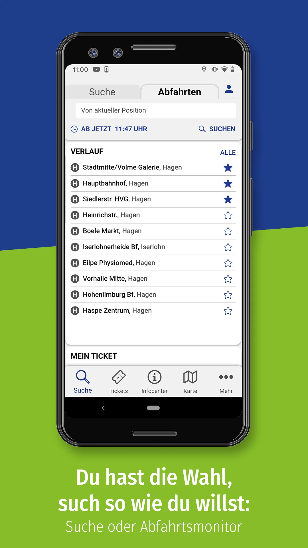 HST App - Fahrplan für Hagen | Indus Appstore | Screenshot