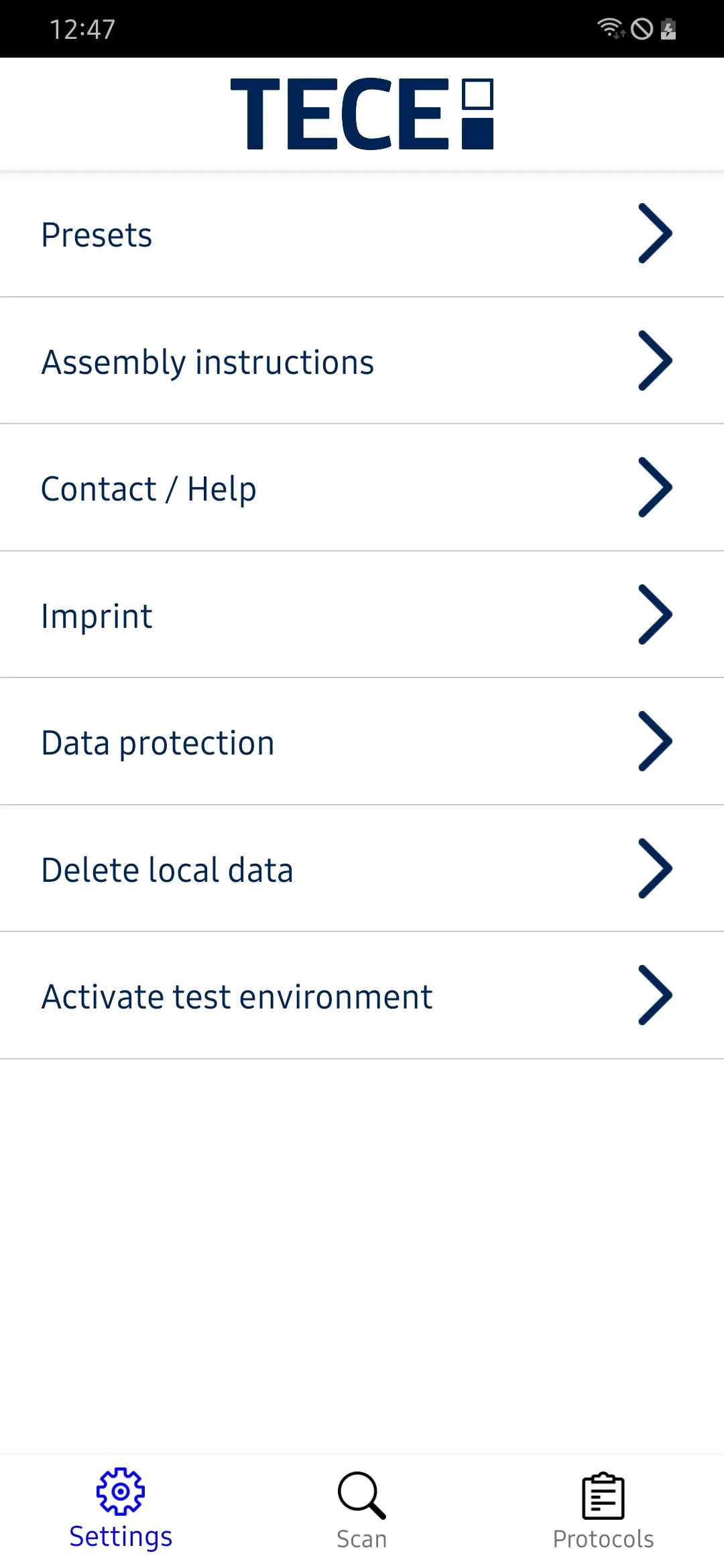 TECEsmartcontrol | Indus Appstore | Screenshot