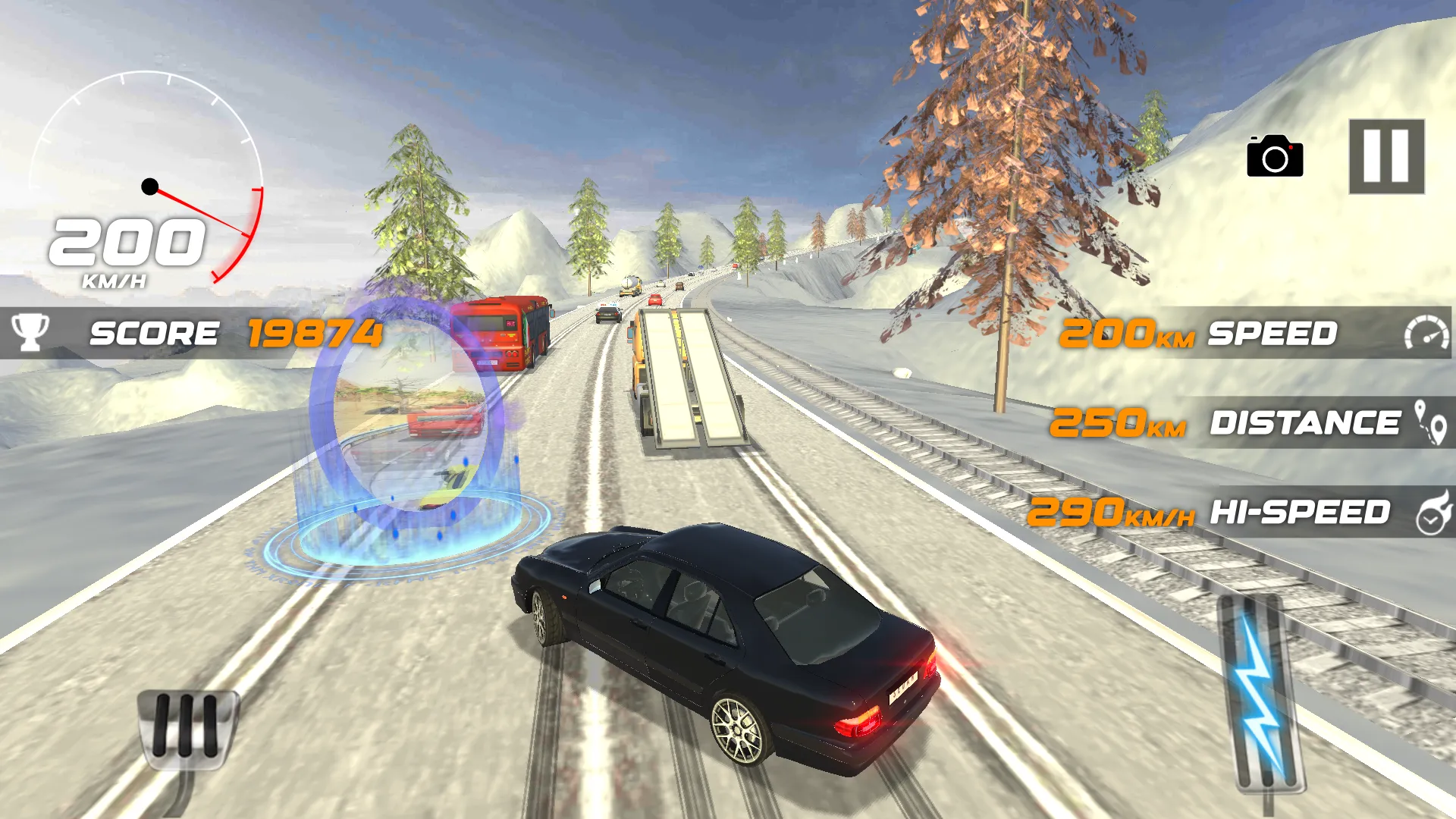 Heavy Traffic Rider Car Game | Indus Appstore | Screenshot