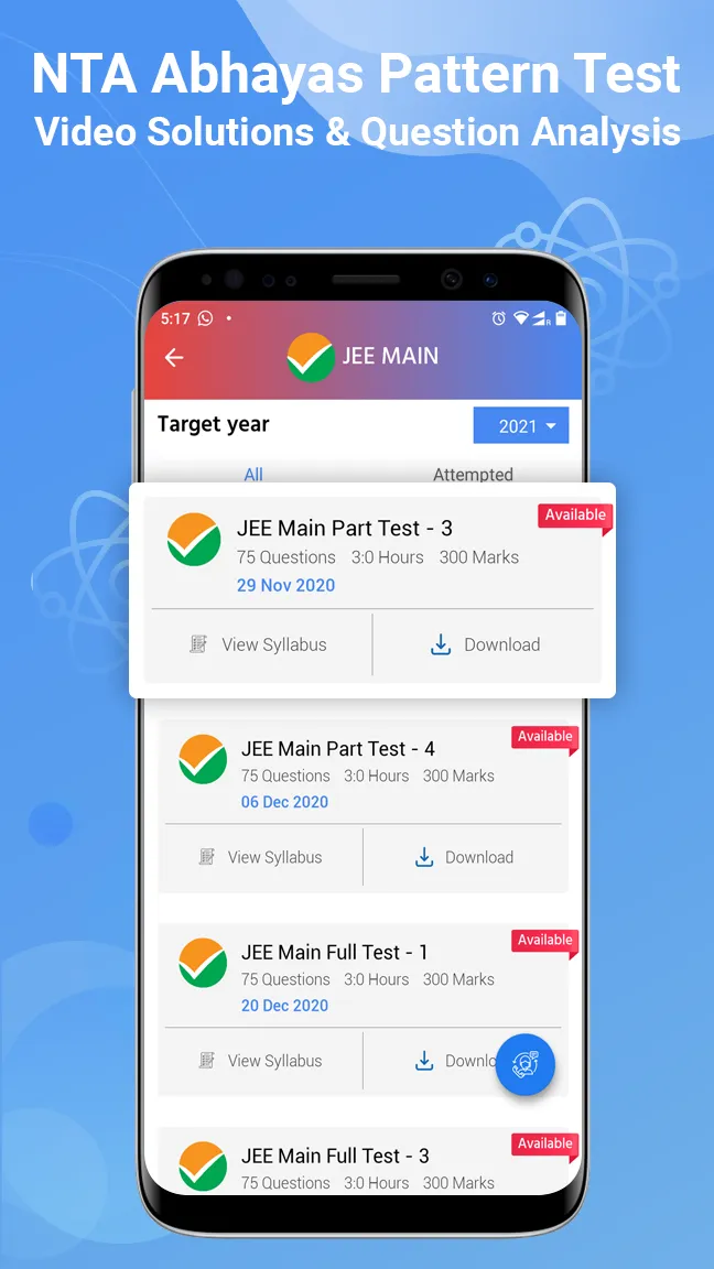 ATP STAR: IIT JEE & NEET Pre | Indus Appstore | Screenshot