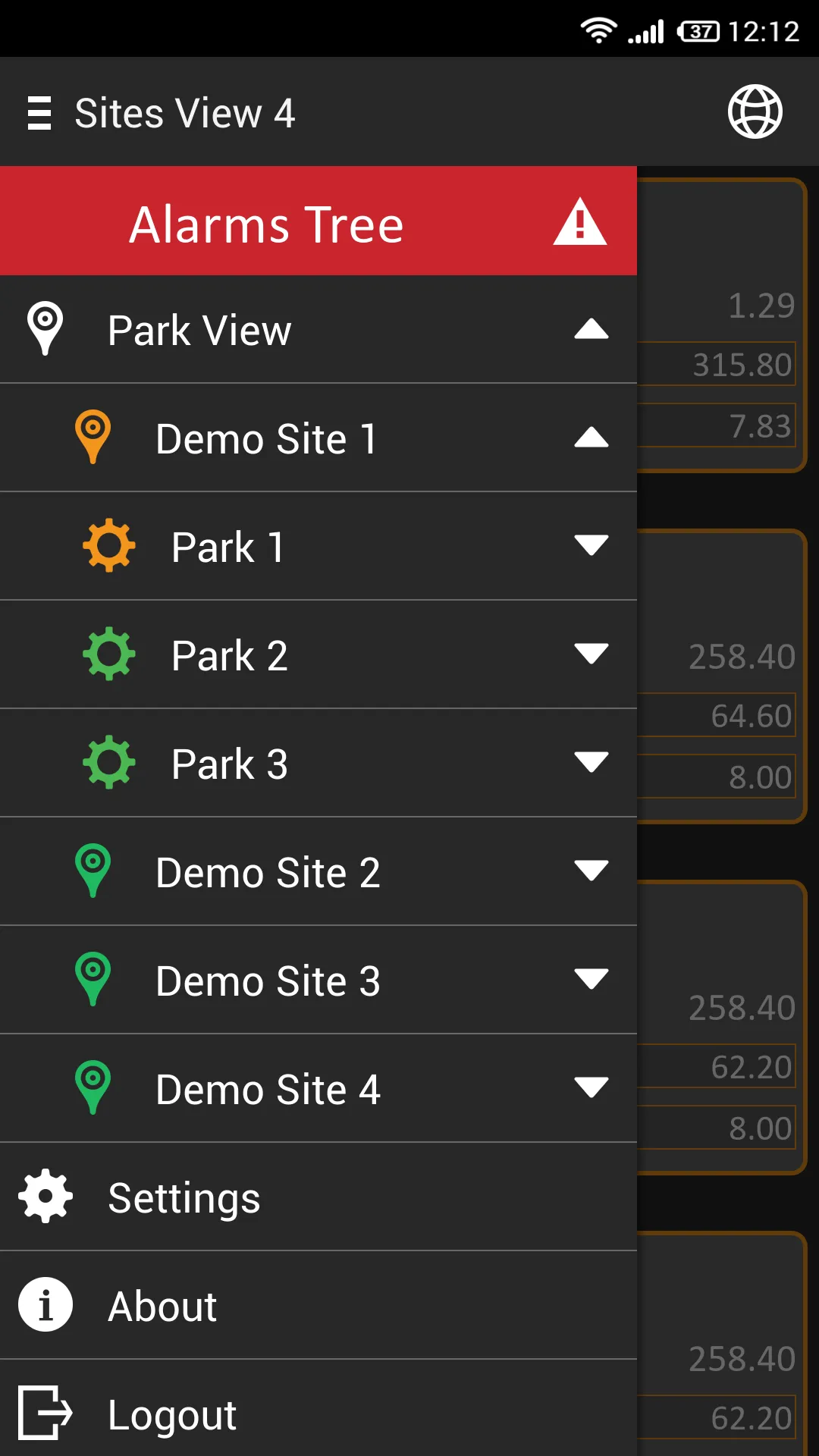 MiScout SCADA App | Indus Appstore | Screenshot