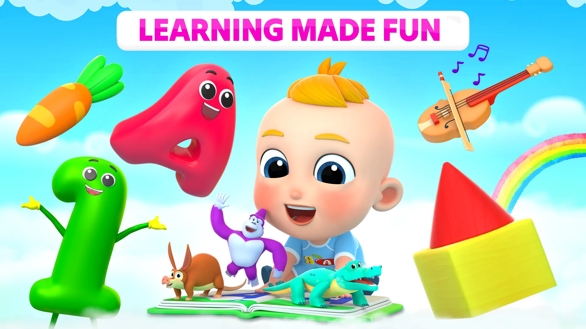 Apples & Bananas Kids App | Indus Appstore | Screenshot
