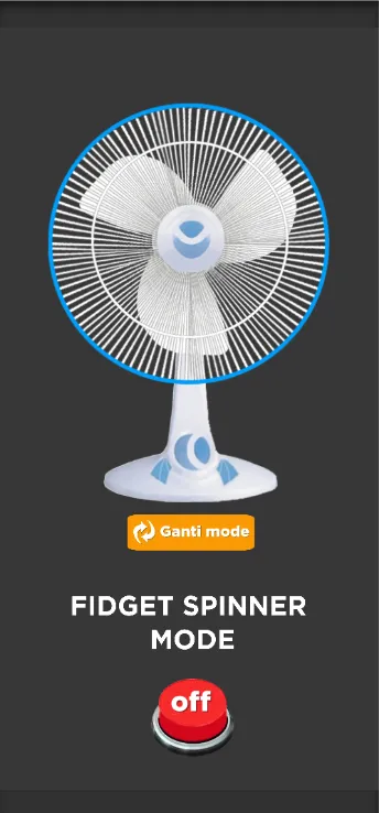 Electric Fan simulator fan wit | Indus Appstore | Screenshot