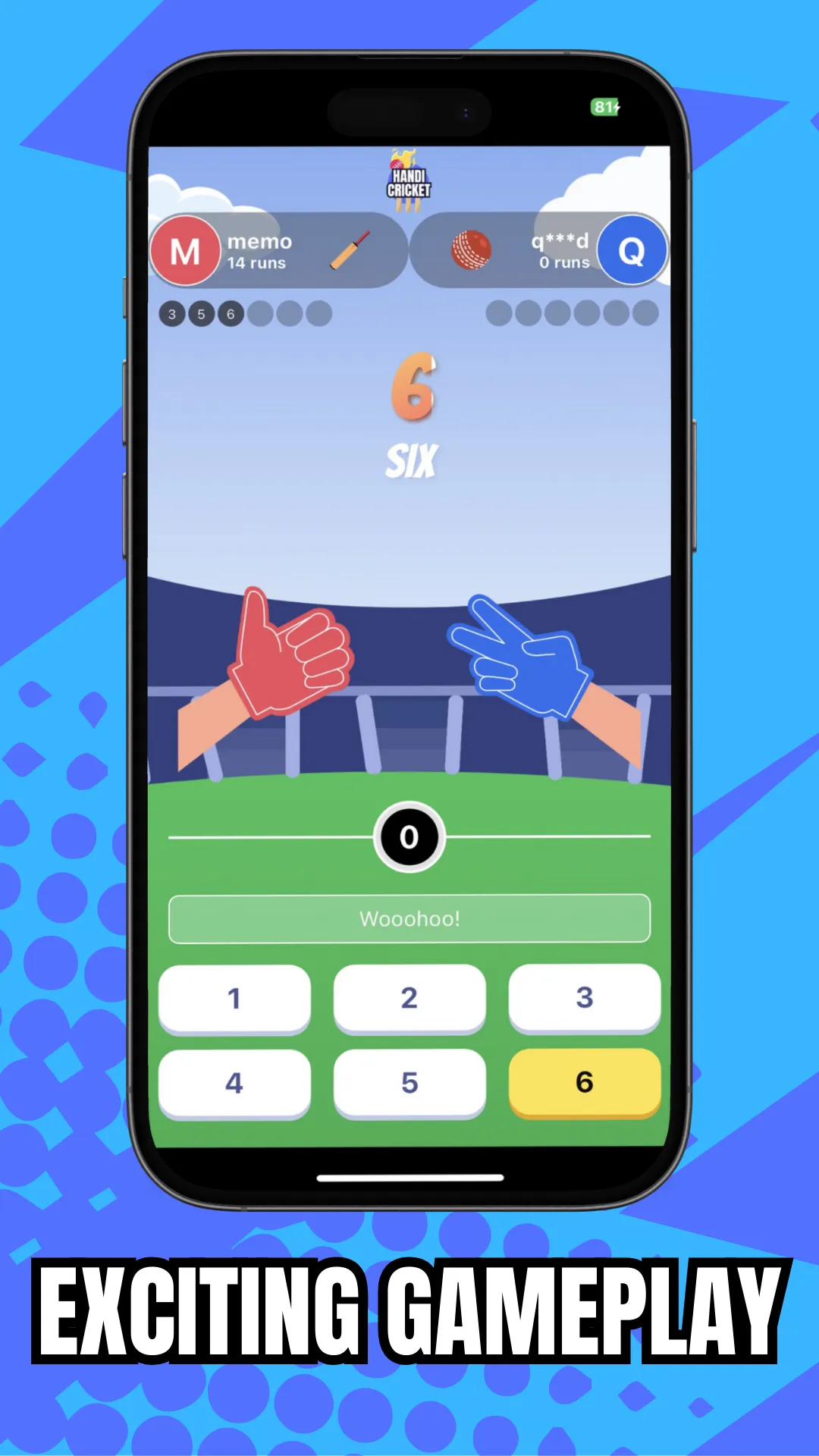 HandiCricket | Indus Appstore | Screenshot