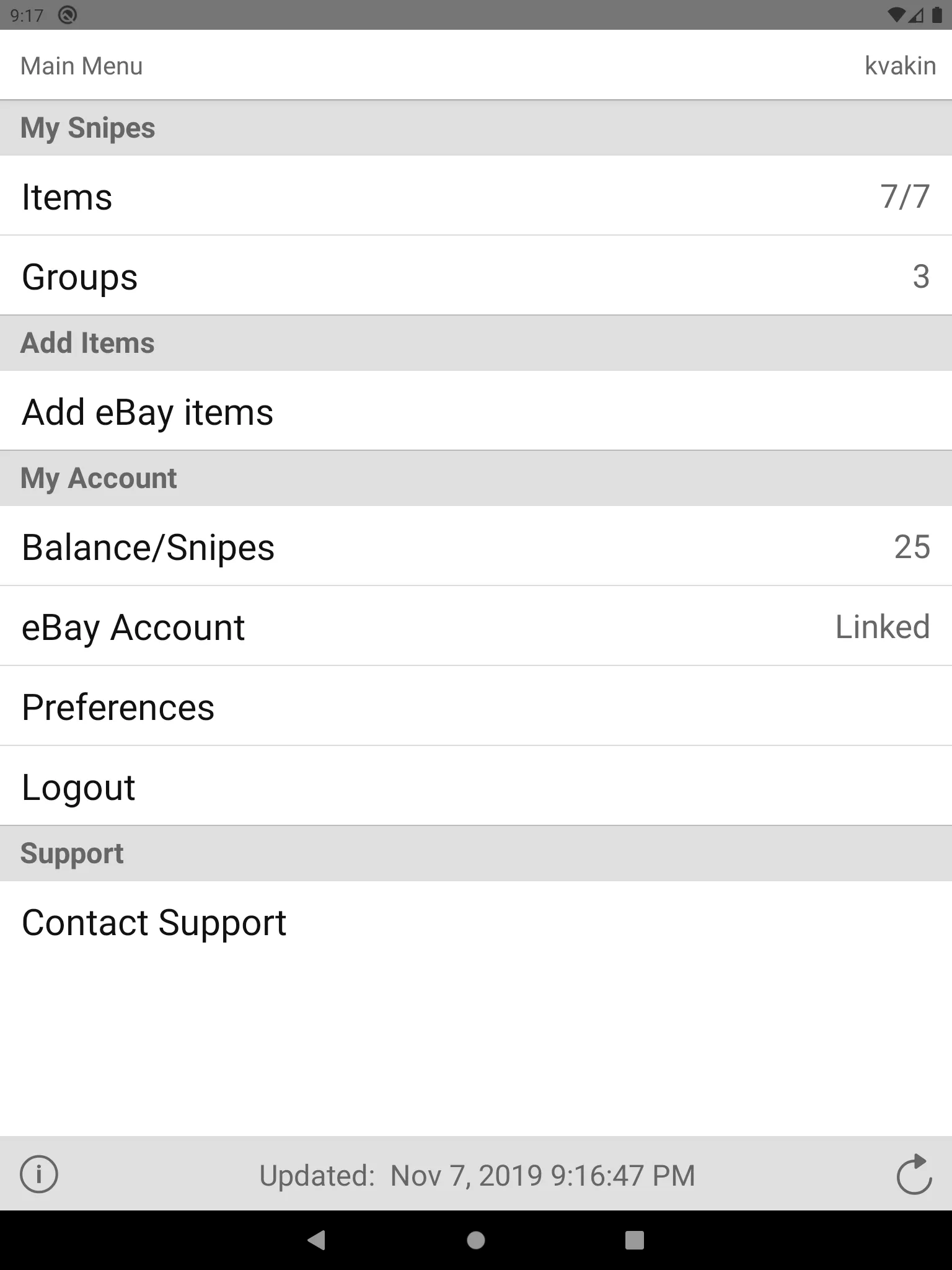 Auction Bid Sniper for eBay | Indus Appstore | Screenshot