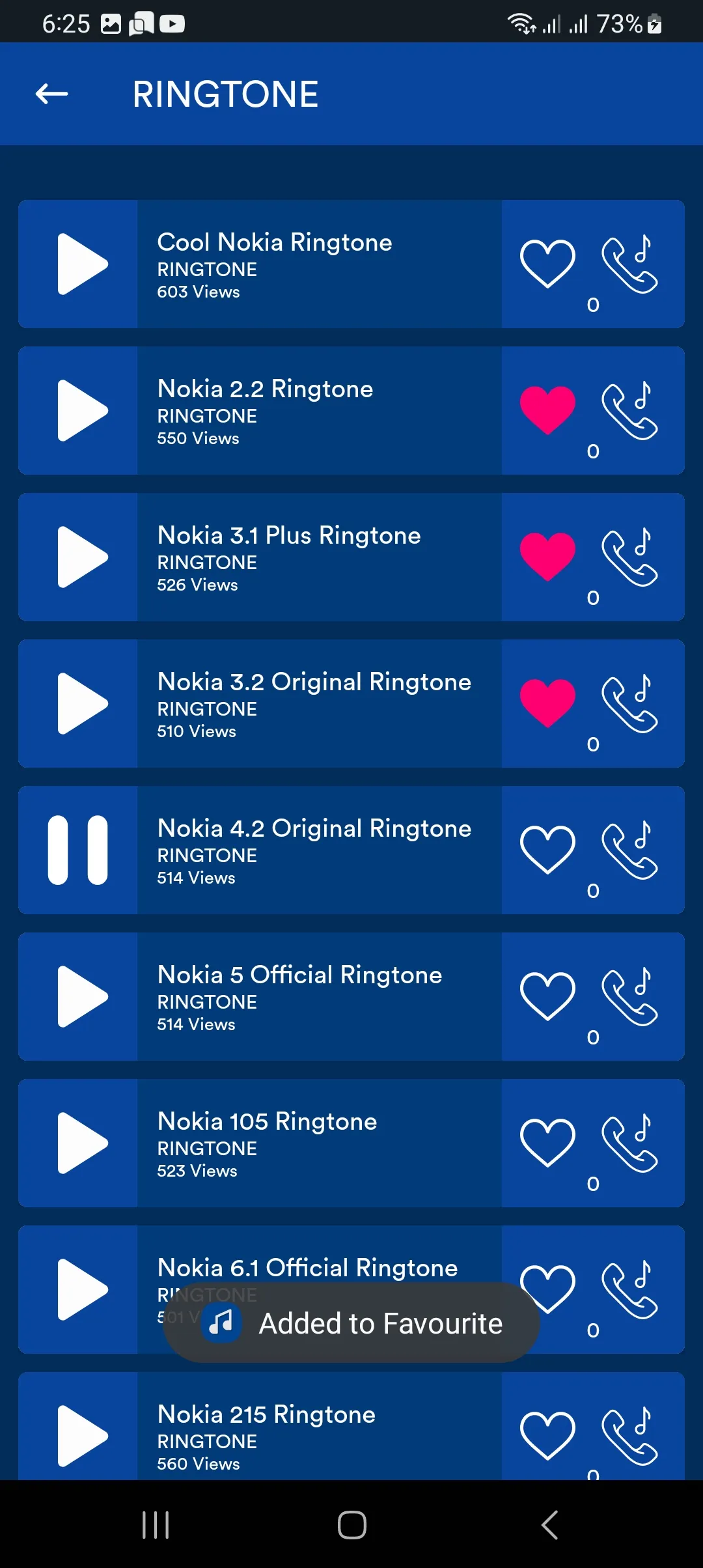 ALL NOKIA Mobile Ringtones | Indus Appstore | Screenshot