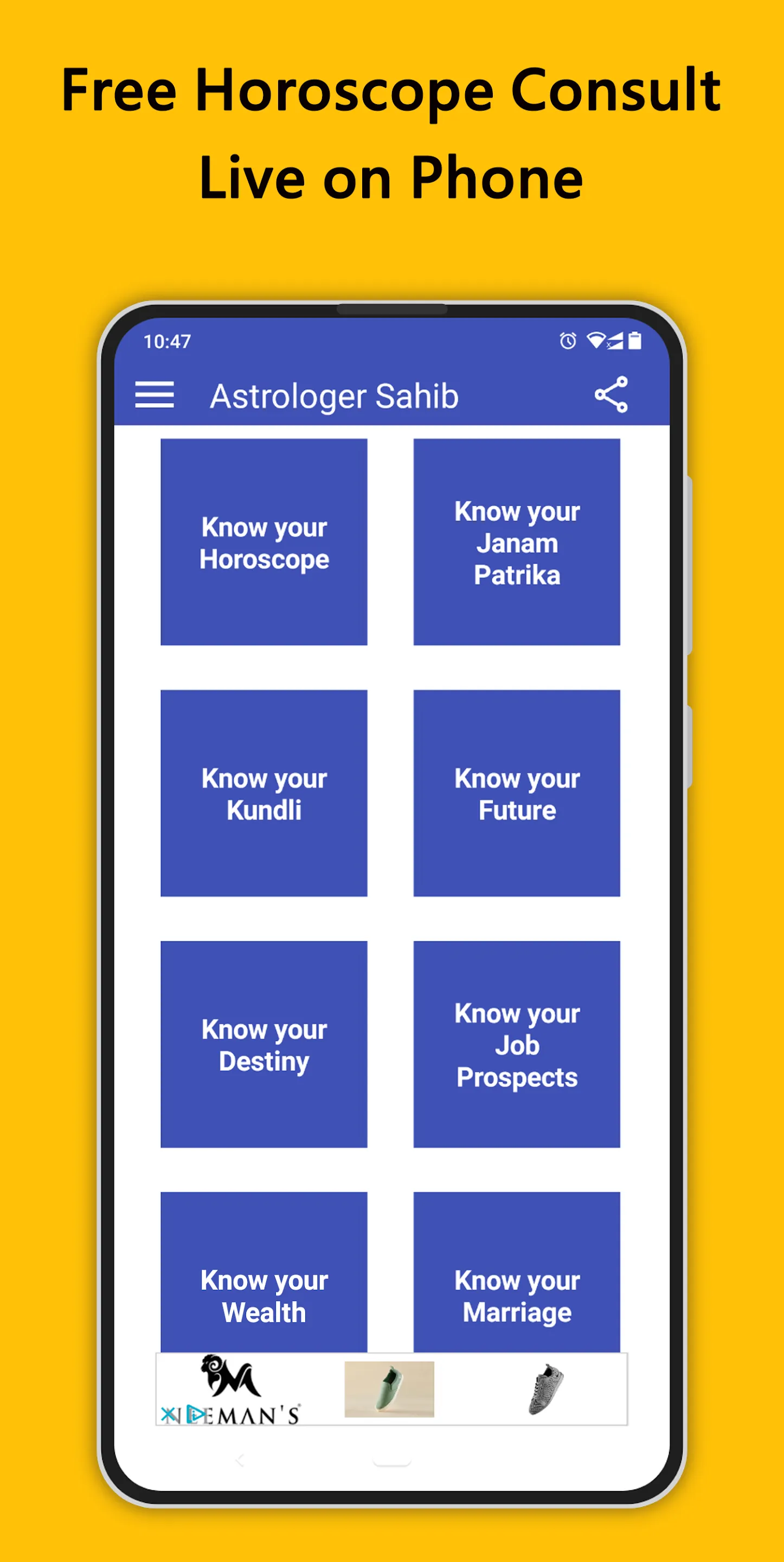 Astrologer Sahib –Shri Manmeet | Indus Appstore | Screenshot