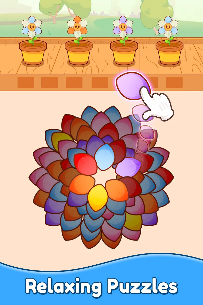 Flower Match: Bloom Puzzle | Indus Appstore | Screenshot