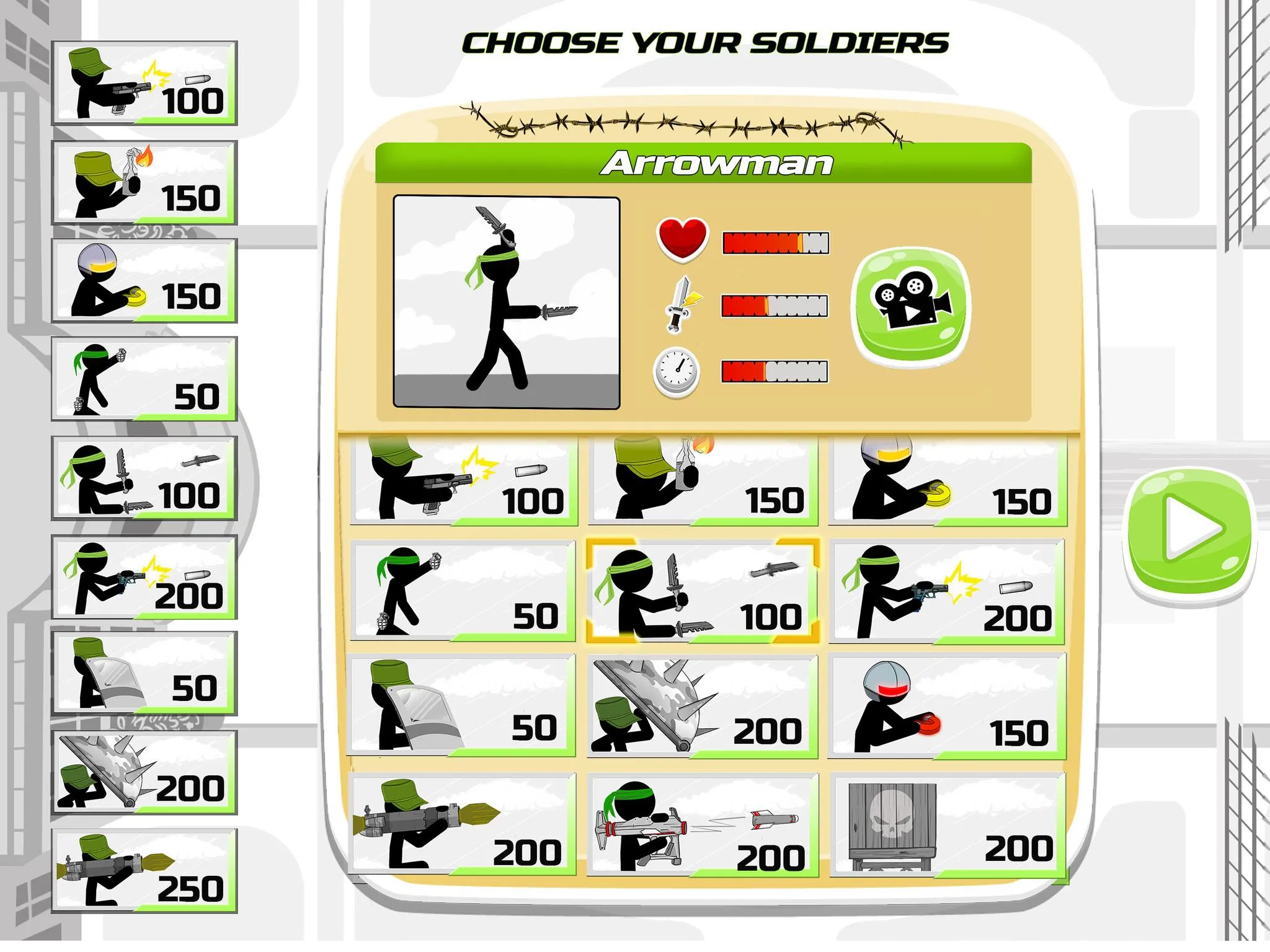 Stickman Army : The Defenders | Indus Appstore | Screenshot