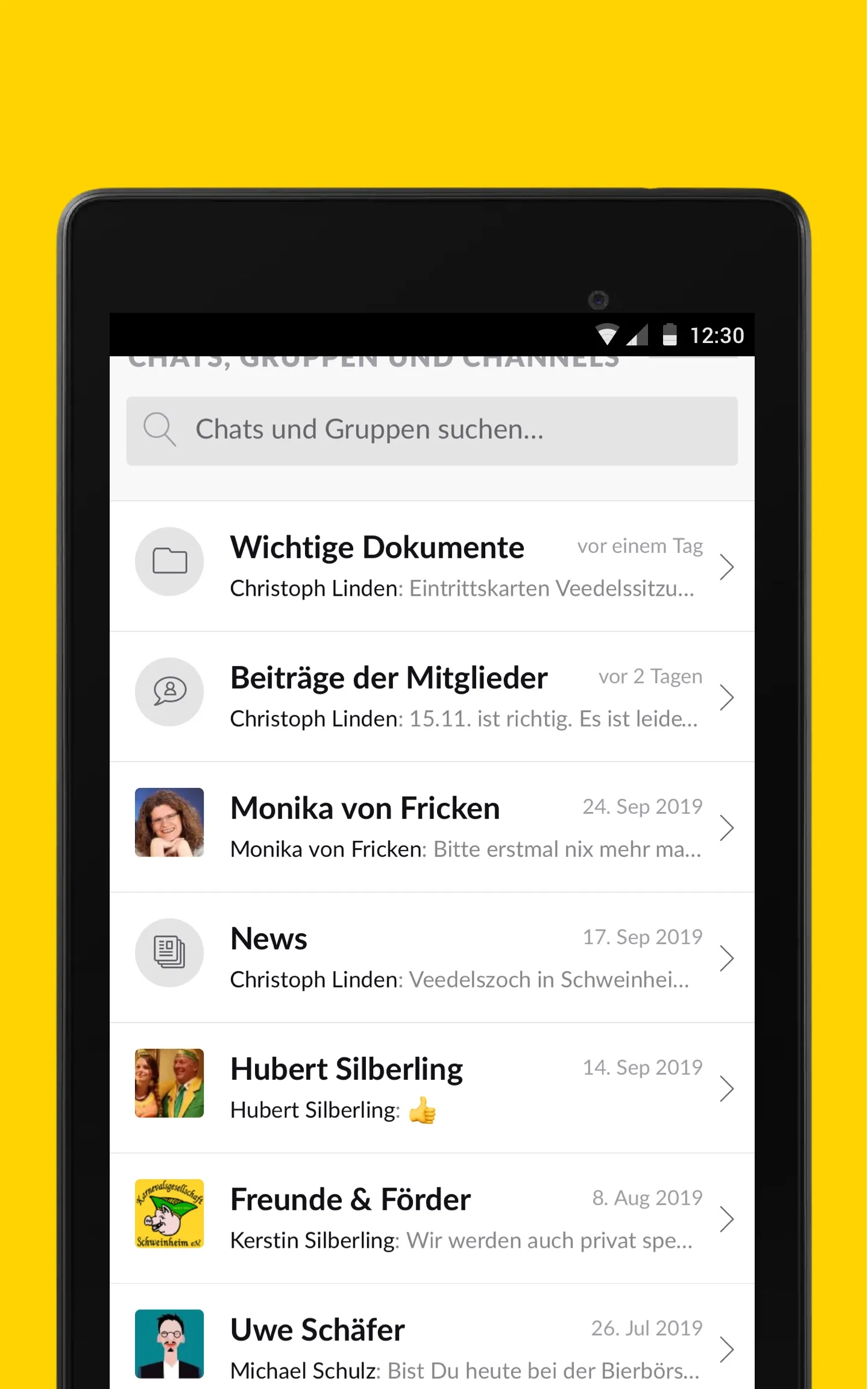 KG Schweinheim e.V. | Indus Appstore | Screenshot