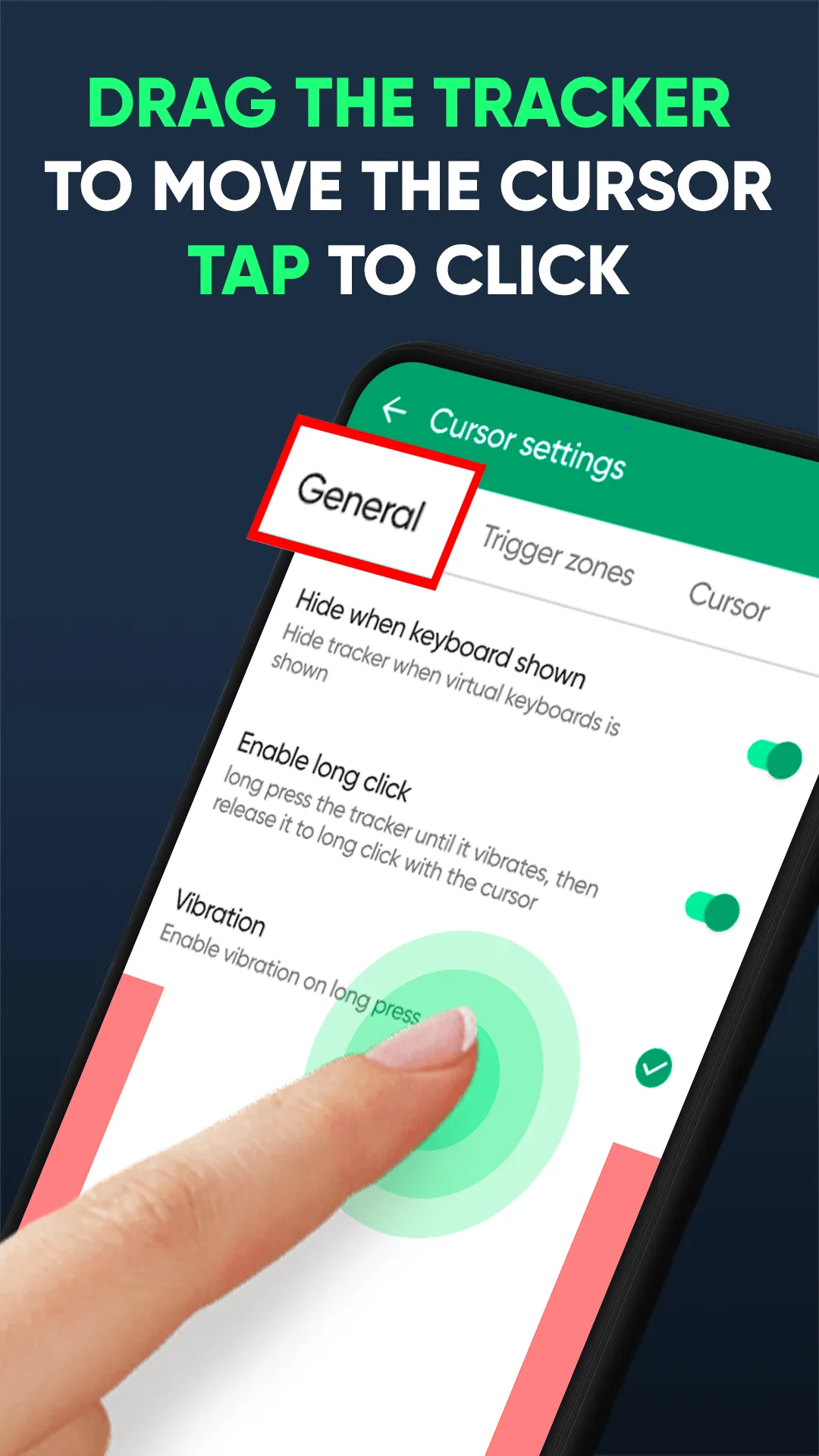 Screen Cursor: One-handed mode | Indus Appstore | Screenshot