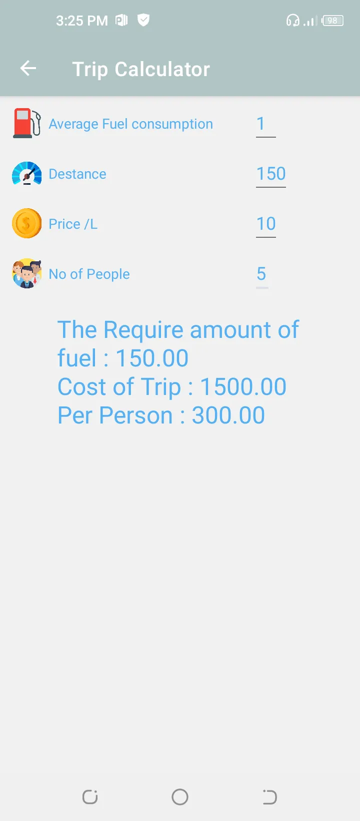 Mileage calculator-expense log | Indus Appstore | Screenshot