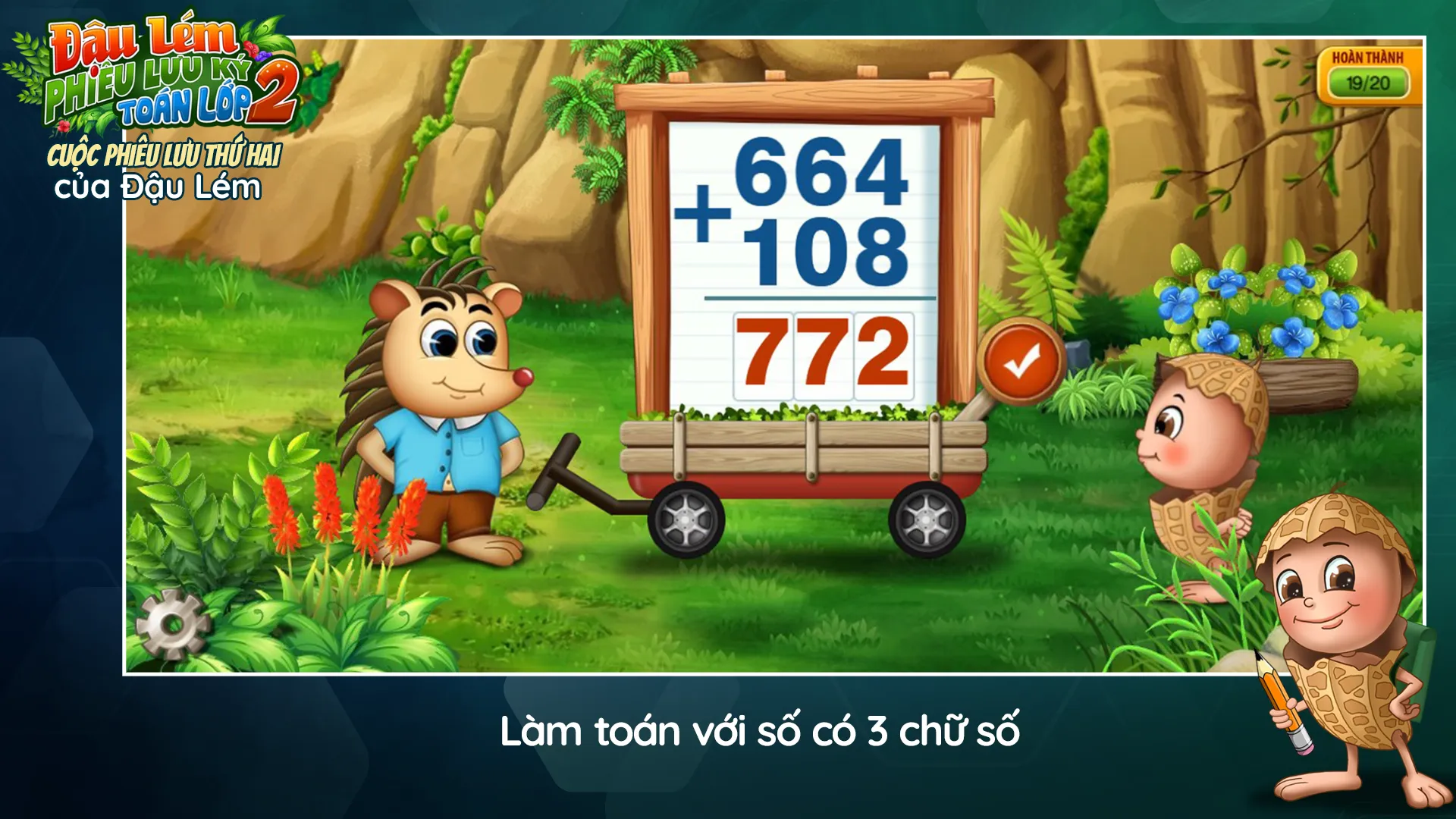 Đậu Lém - Toán 2 | Indus Appstore | Screenshot