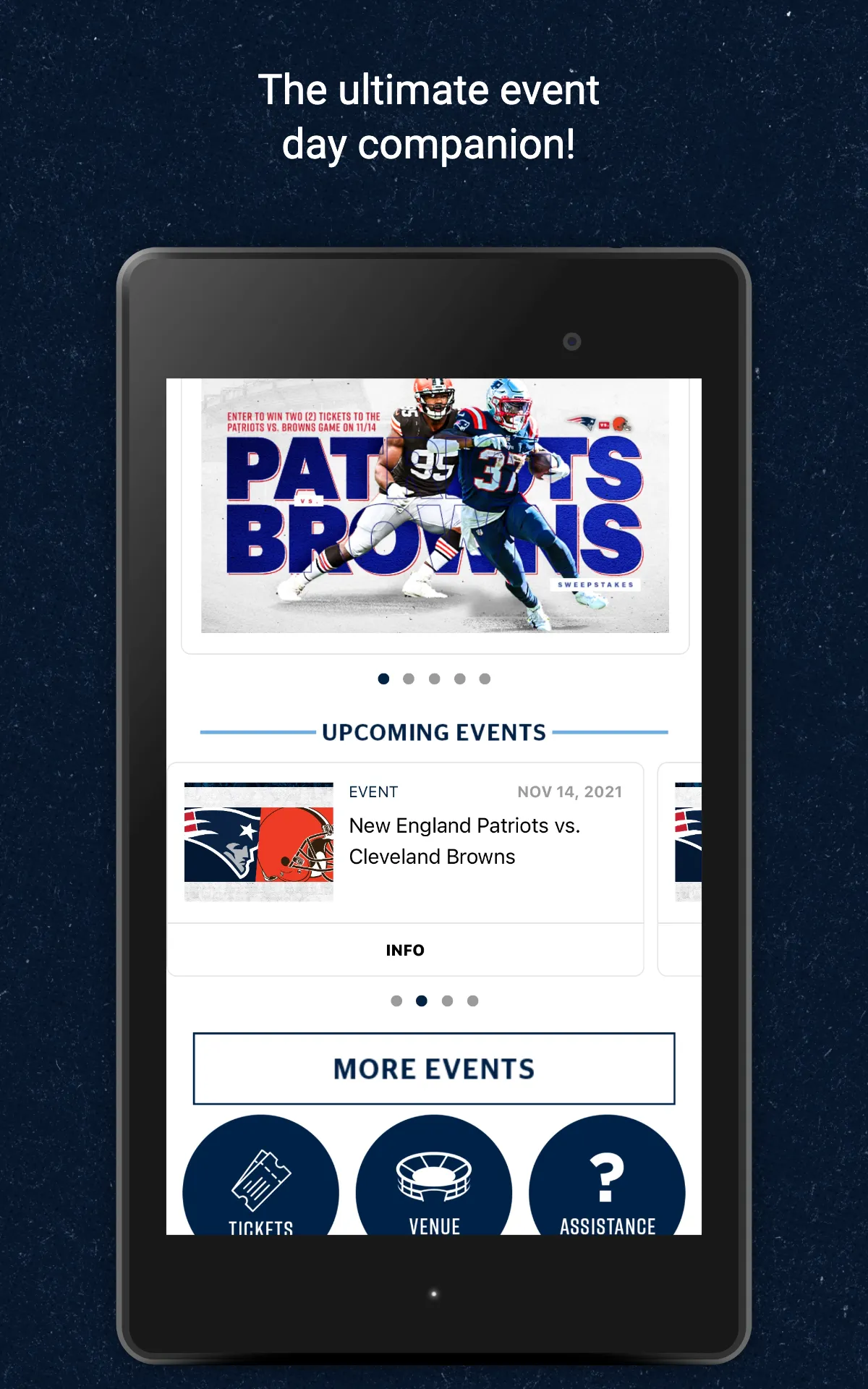 Gillette Stadium | Indus Appstore | Screenshot