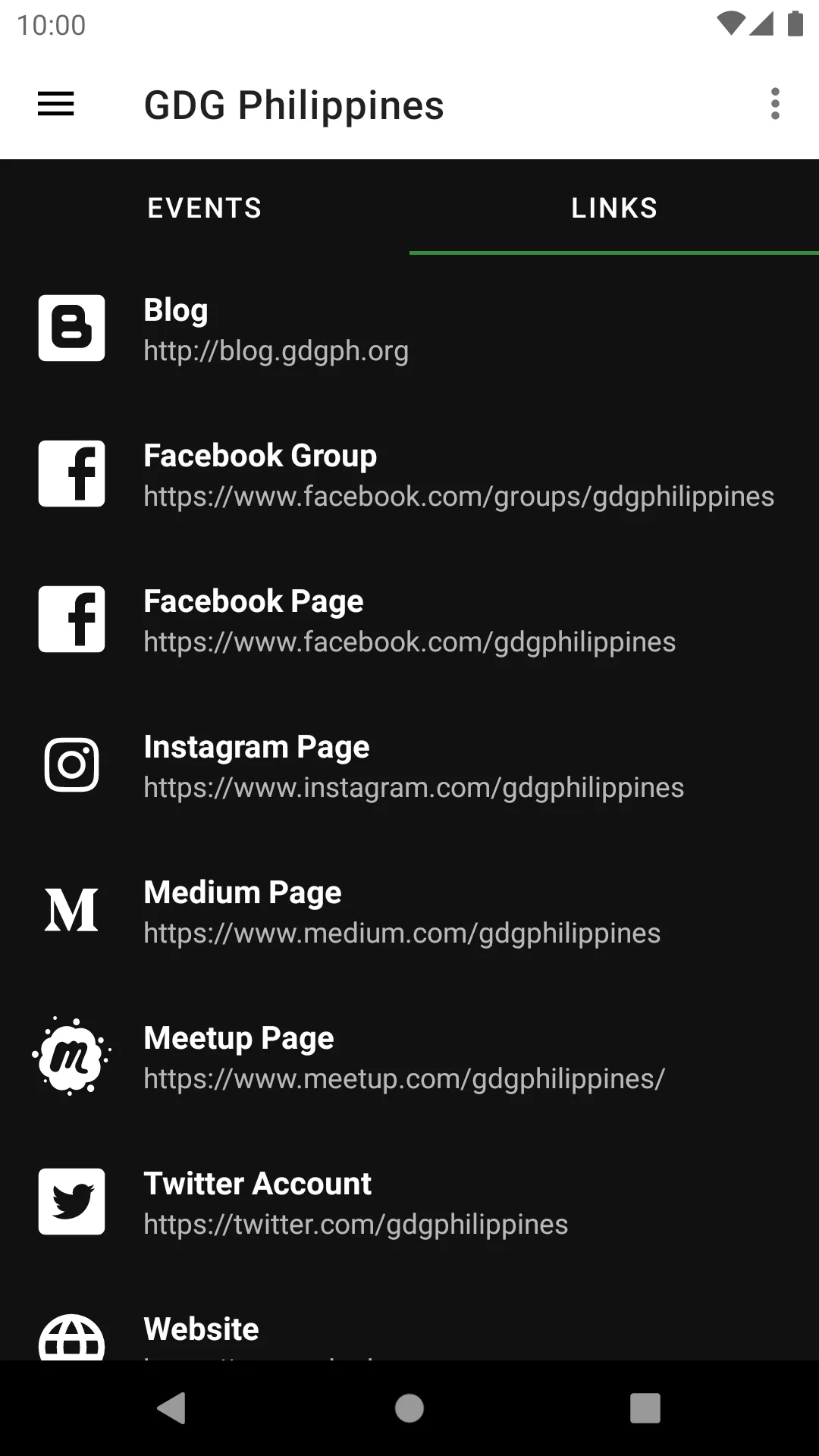 GDG Philippines | Indus Appstore | Screenshot