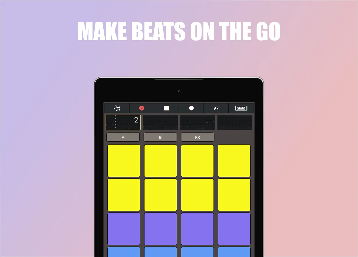 Trap Music Drum Pad Beat Maker | Indus Appstore | Screenshot