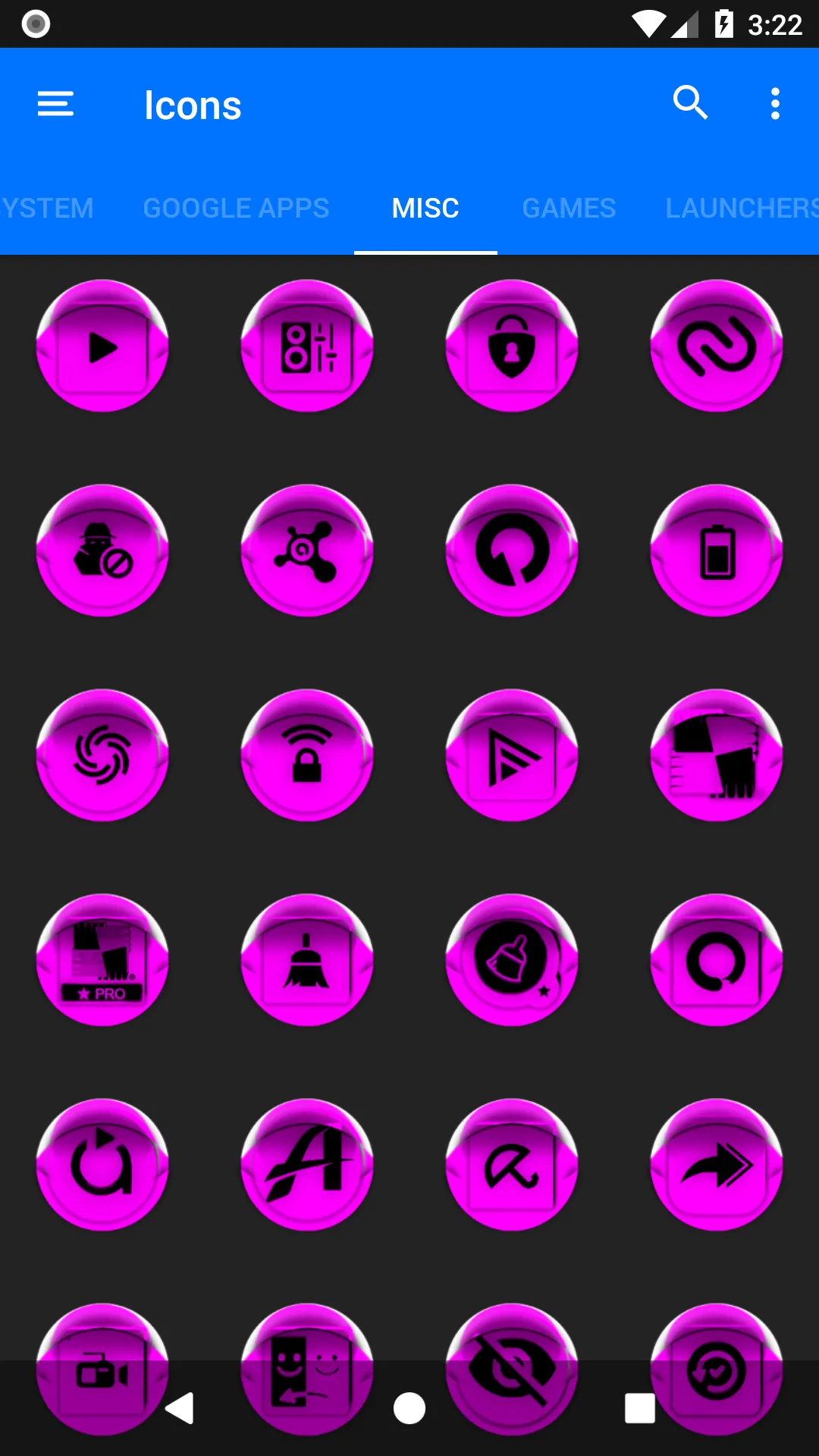 Pink Icon Pack Style 4 | Indus Appstore | Screenshot