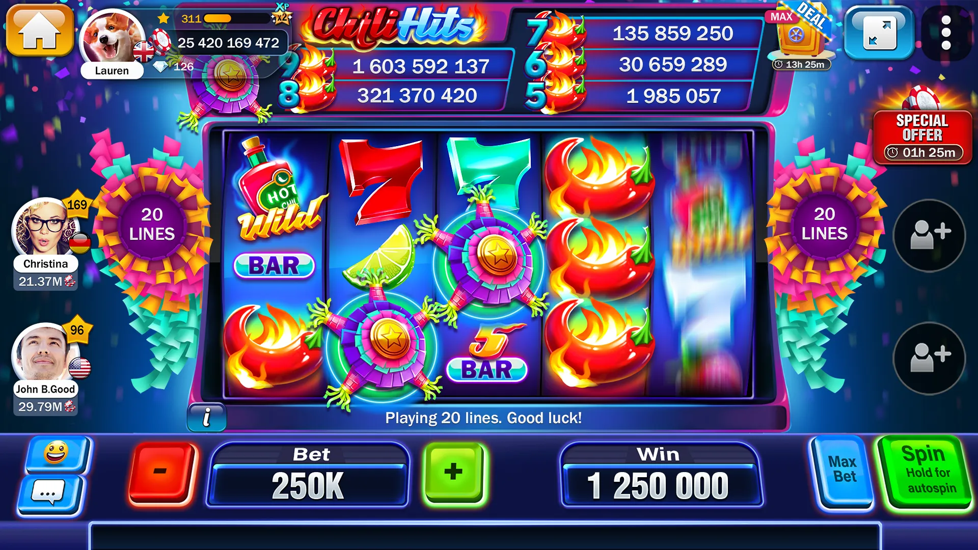 Huuuge Casino Slots Vegas 777 | Indus Appstore | Screenshot